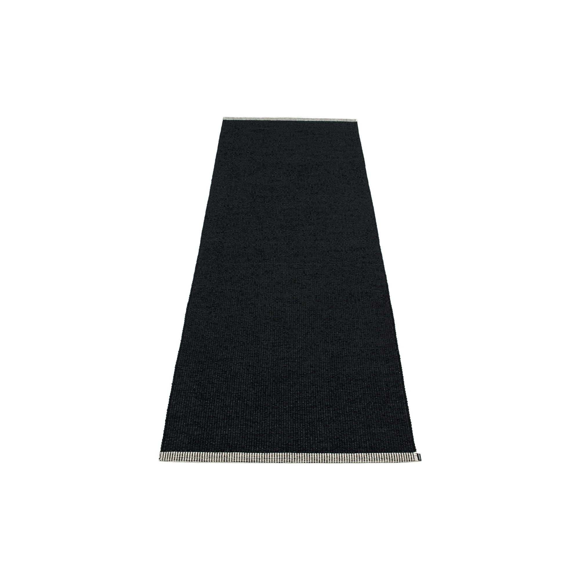Pappelina - Mono gulvløber, black - 85x260 cm
