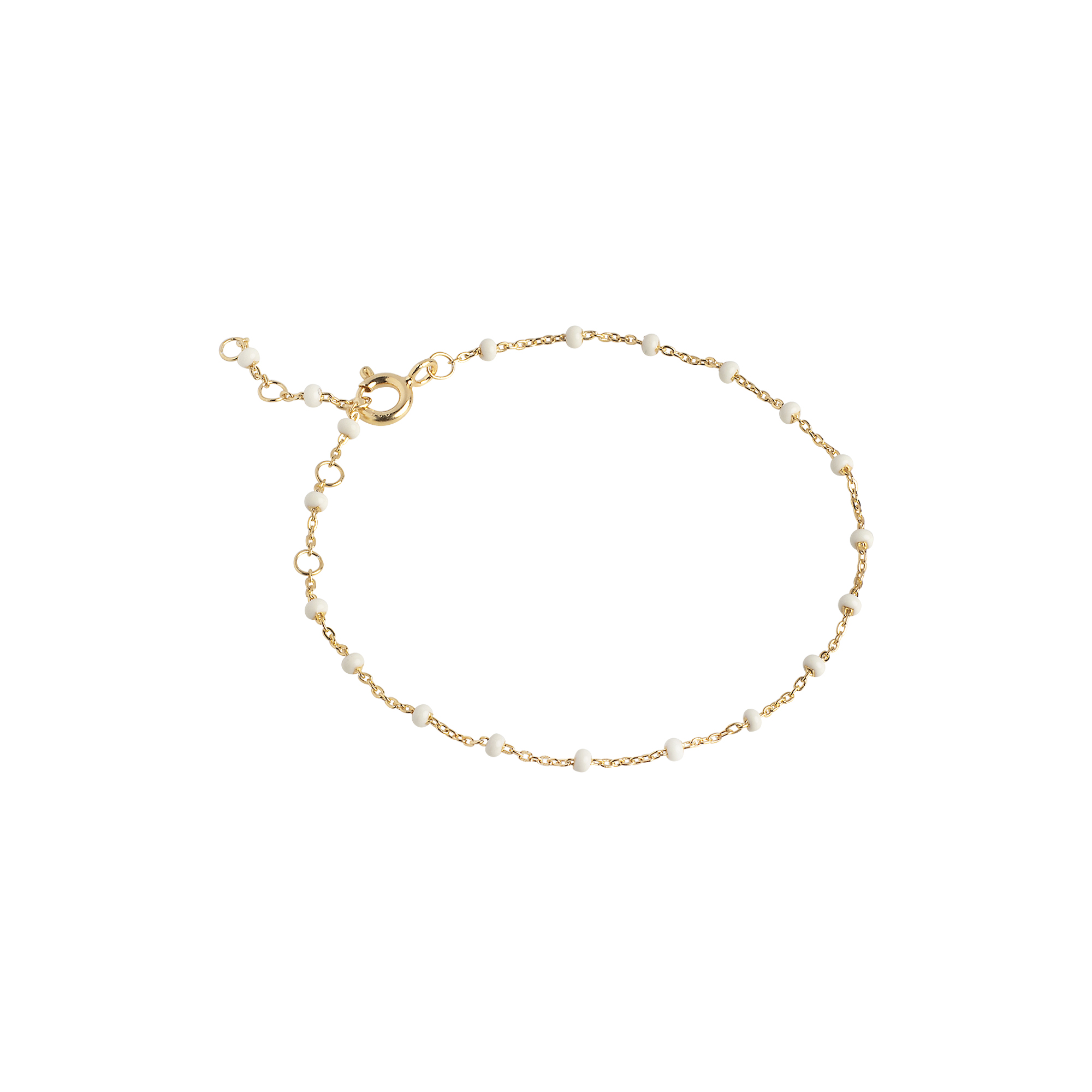 ENAMEL Copenhagen - Lola armbånd, guld/daisy