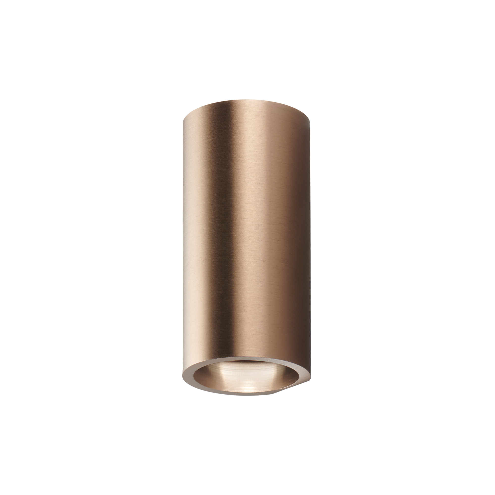 LIGHT-POINT - ZERO W1 væglampe, rose gold - H: 15 x Ø 7 cm.