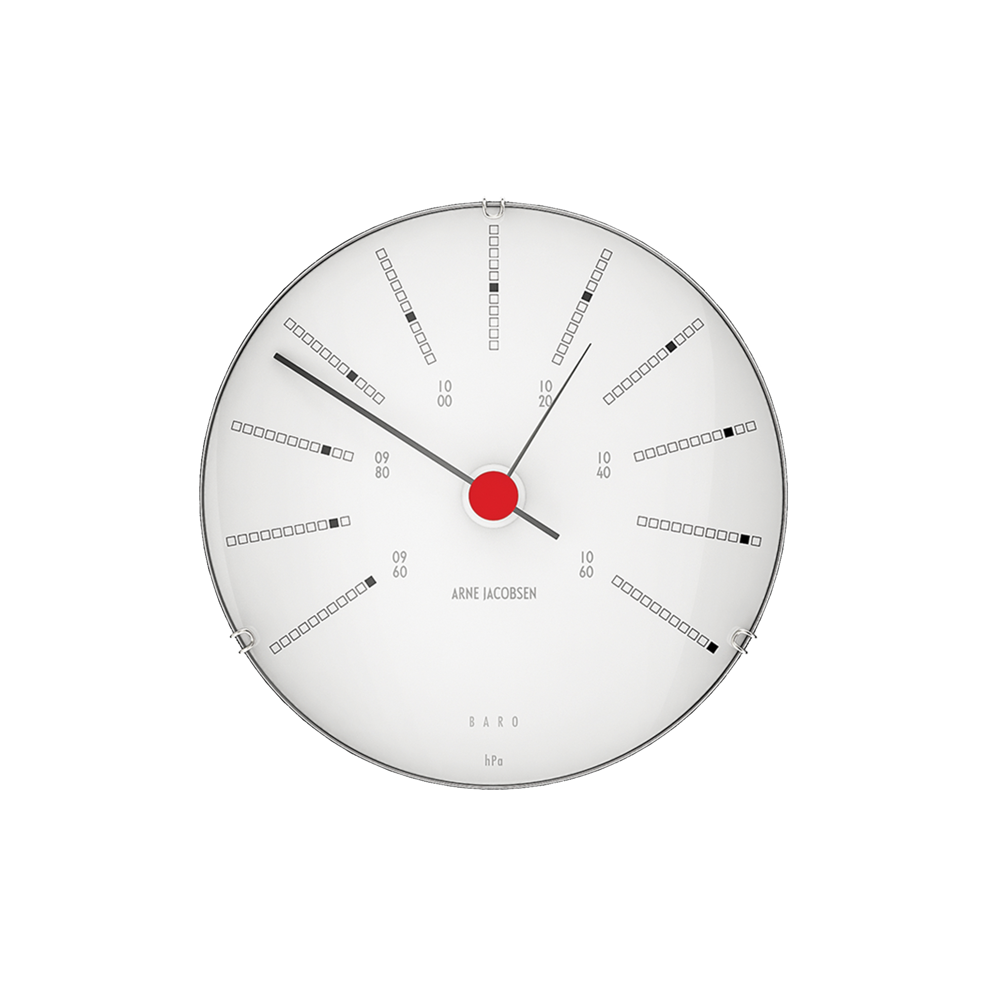 Arne Jacobsen Clocks - Bankers vægbarometer - Ø12 cm