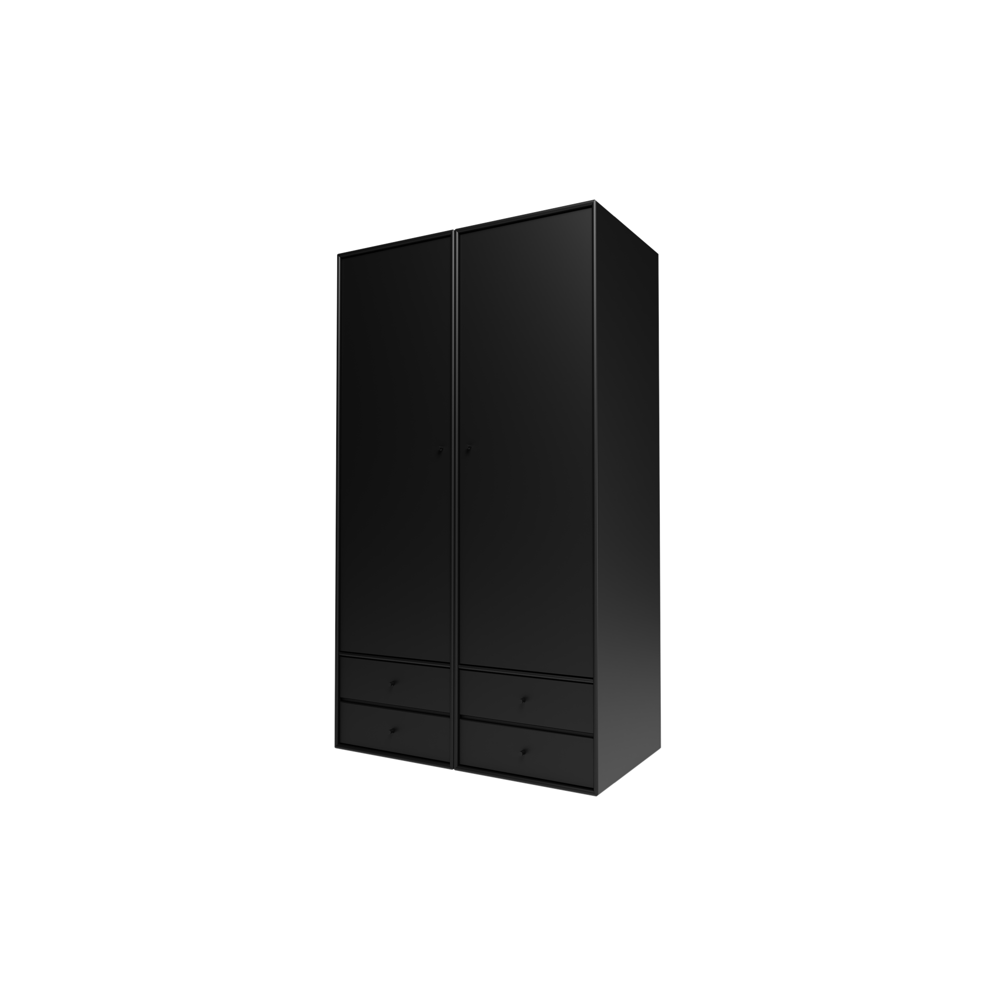Montana Furniture - Montana Wardrobe ATTIRE IIII, 05 black