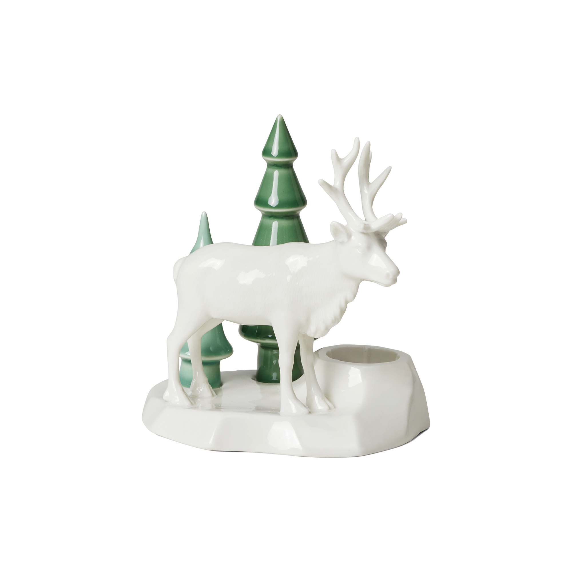 Dottir Nordic Design - Winter Stories Reindeer lysestage