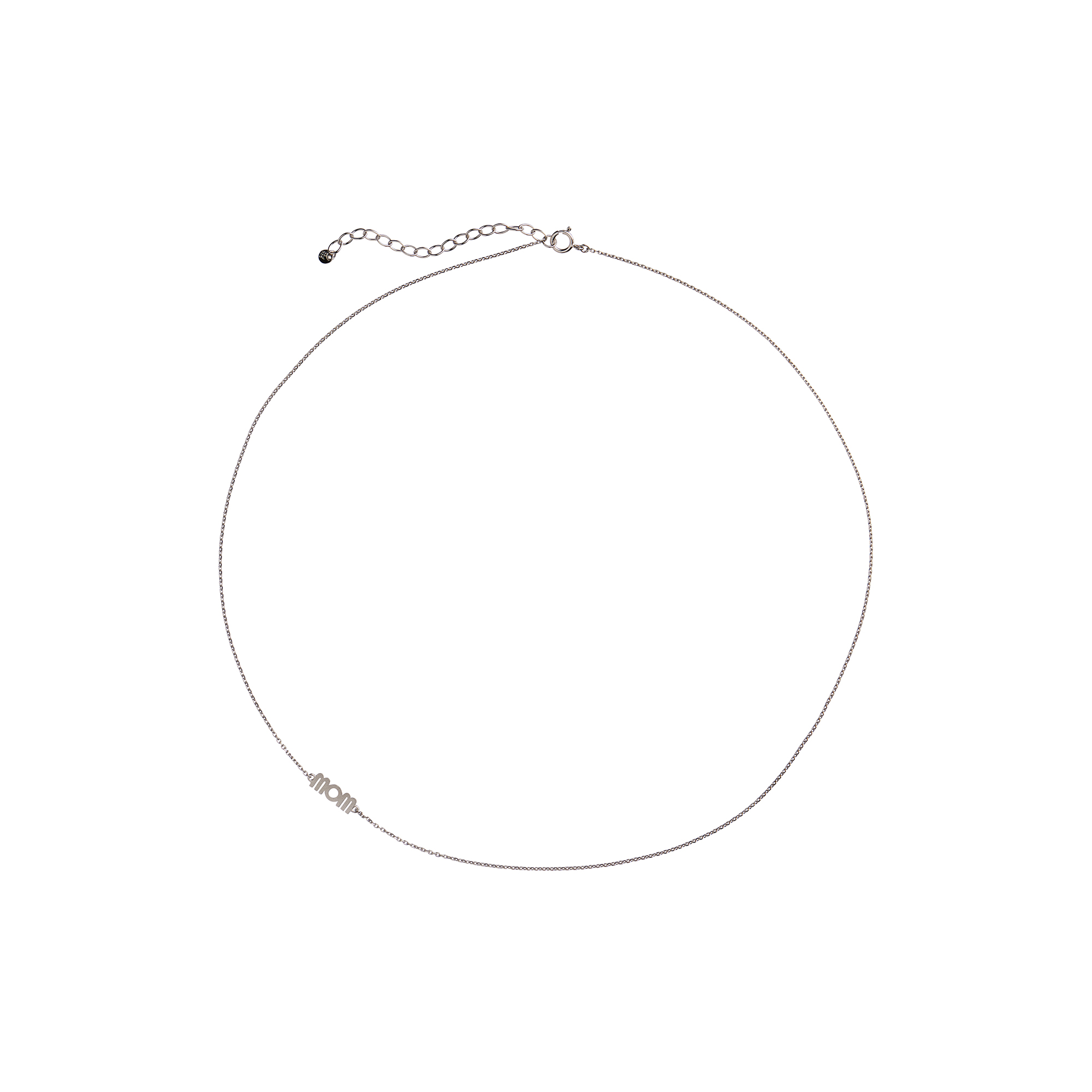 Stine A Jewelry - Wow Mom Necklace, silver