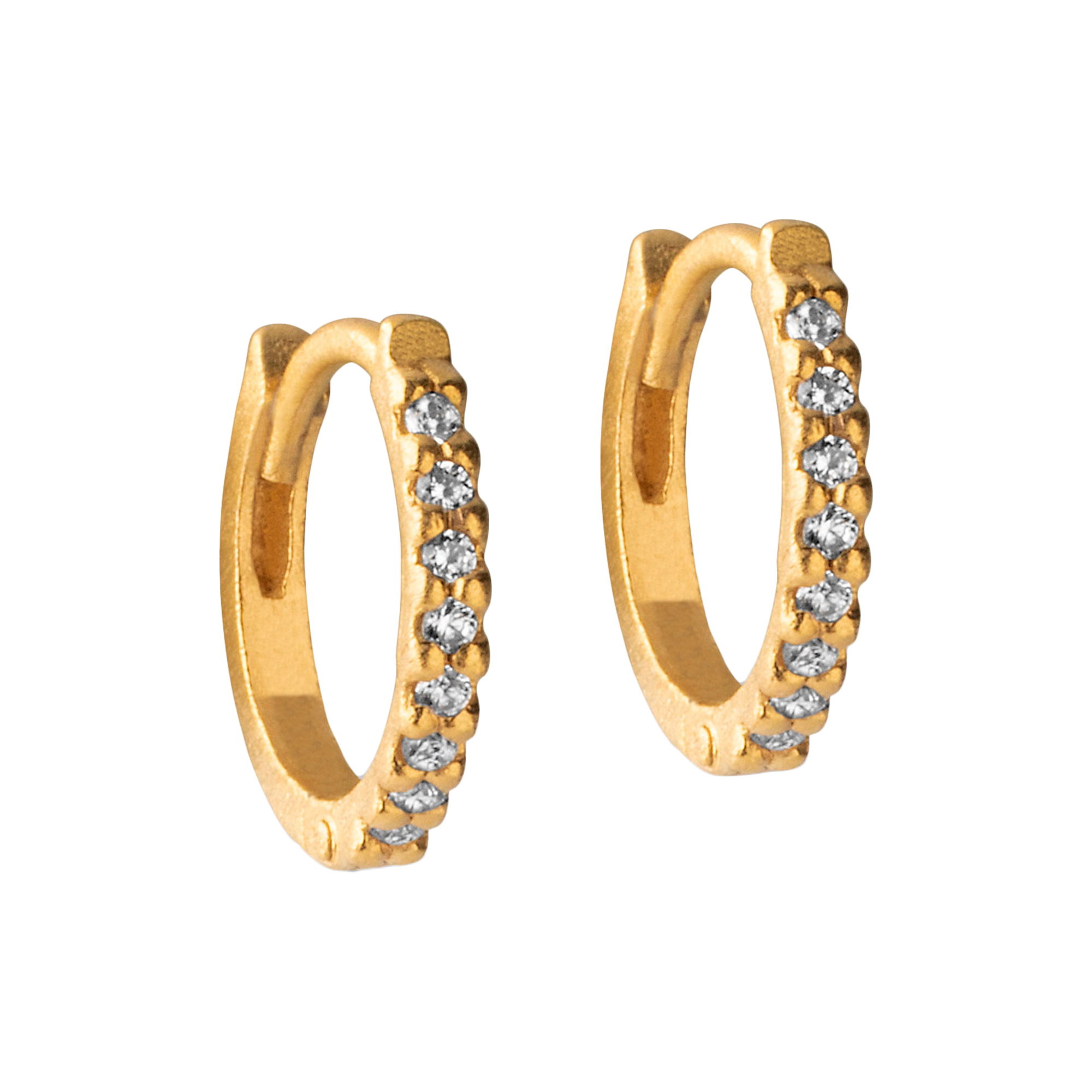 ENAMEL Copenhagen - Petite Flora hoops - Ø8mm
