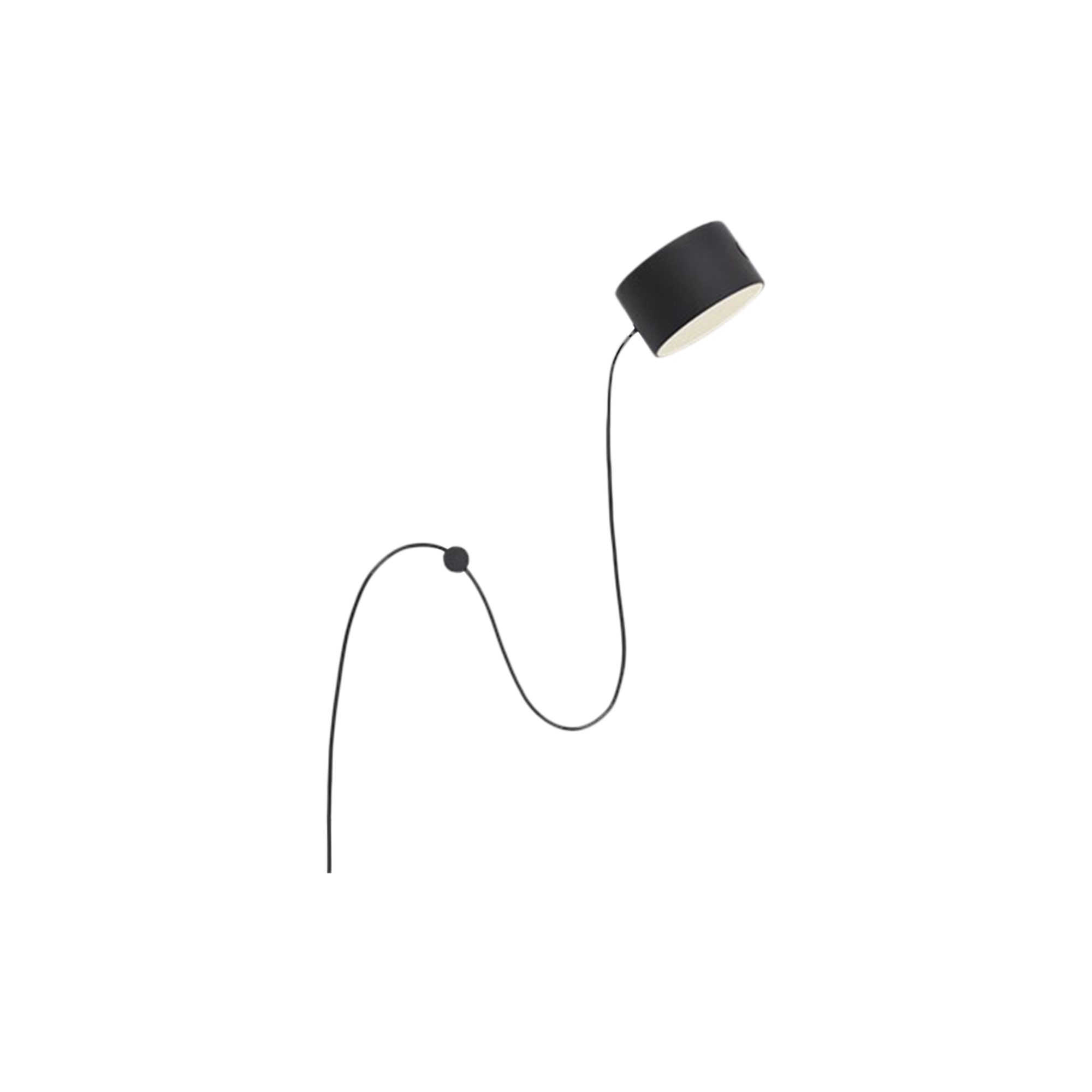 Muuto - Post Wall Lamp, black