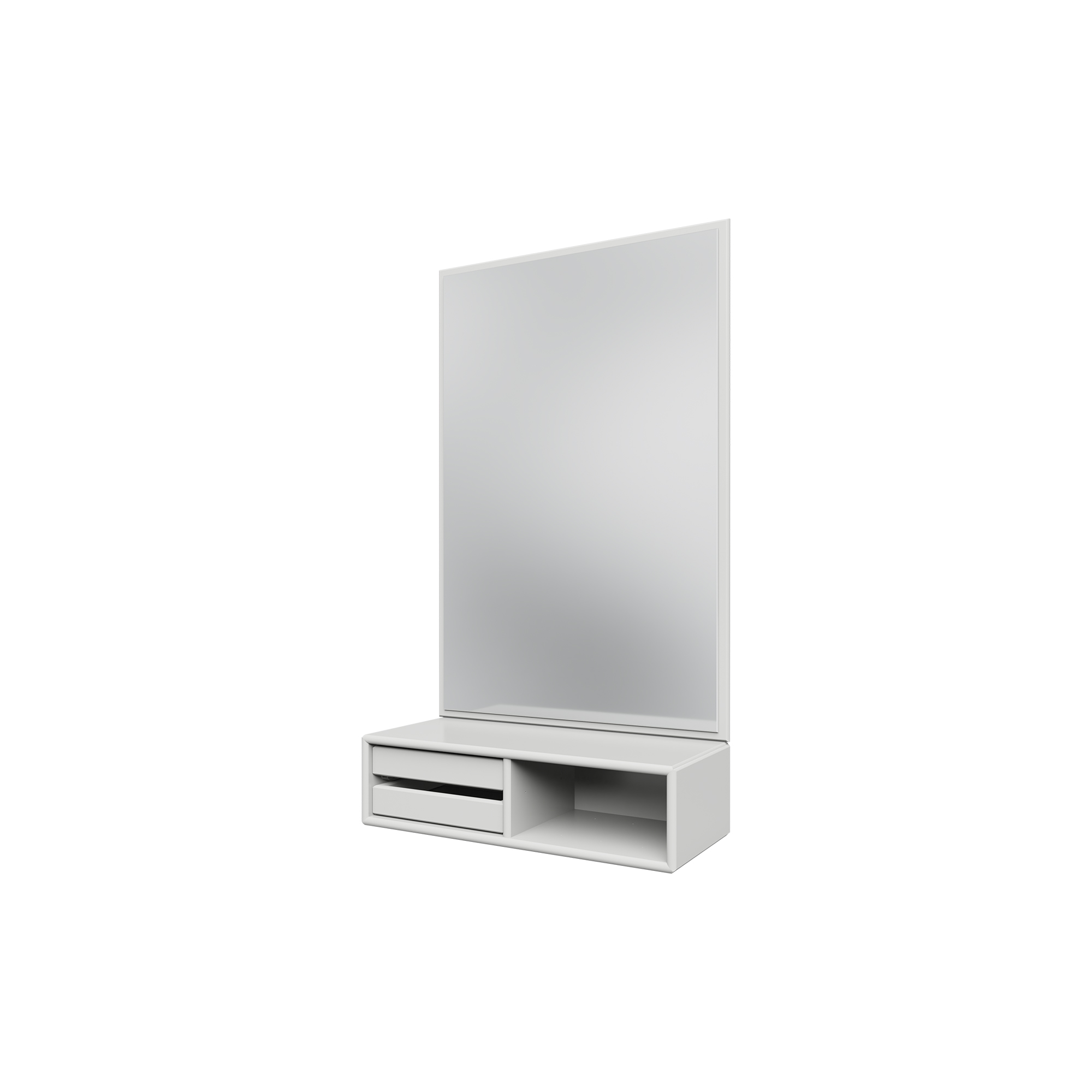 Montana Furniture - GLANCE spejl, 01 white