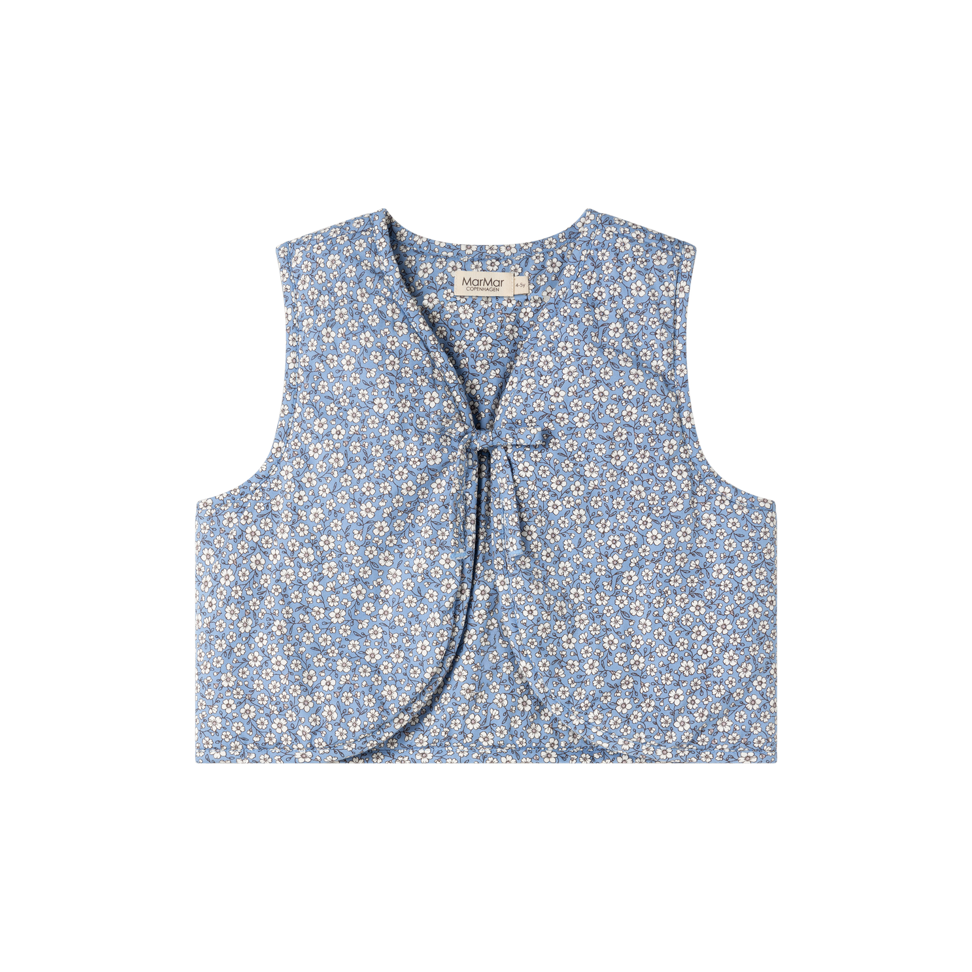 MarMar Copenhagen - Joyce Vest, forget me not - Str. 1-1.5Y-80-86