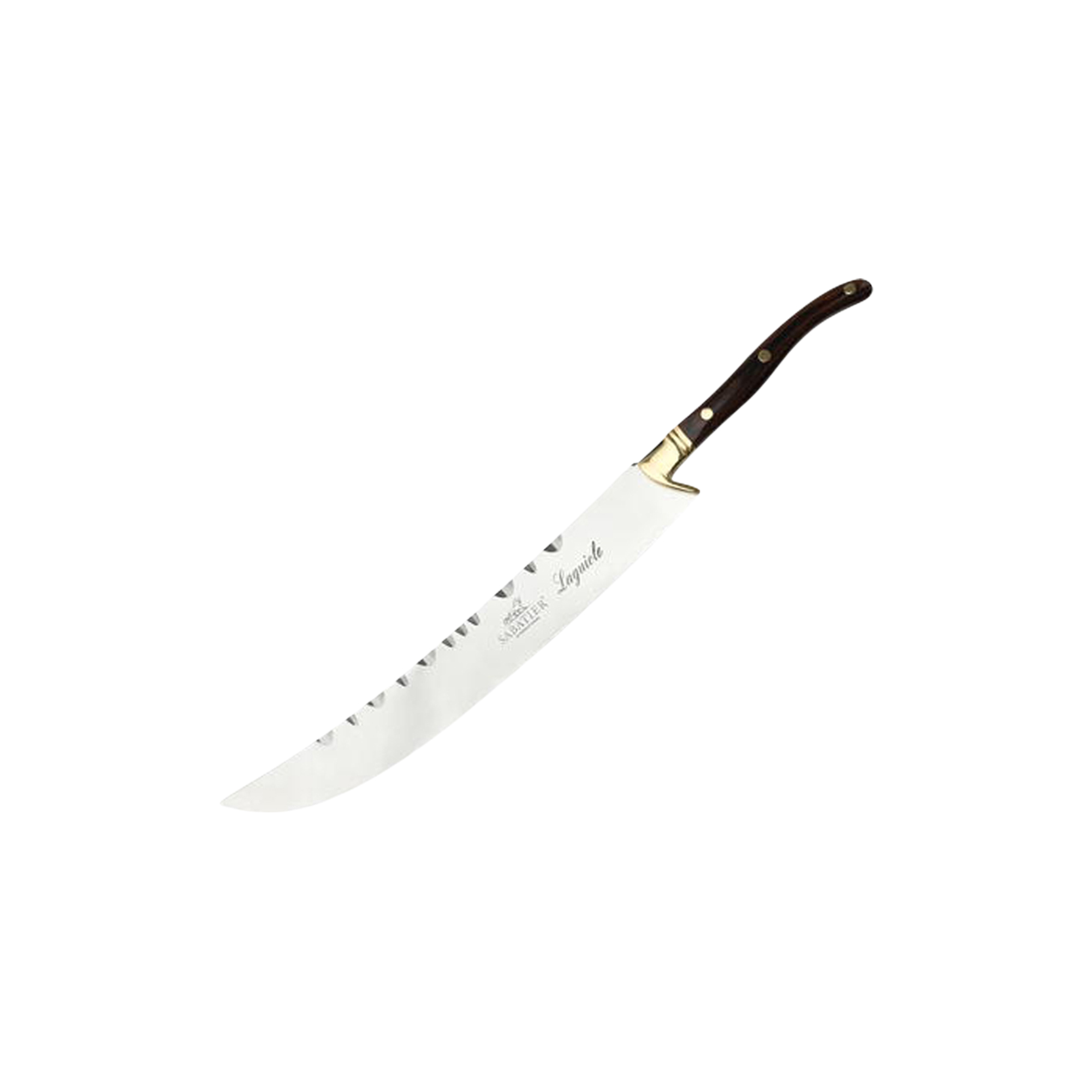 Lion Sabatier - Laguiole champagnesabel - L: 27 cm.