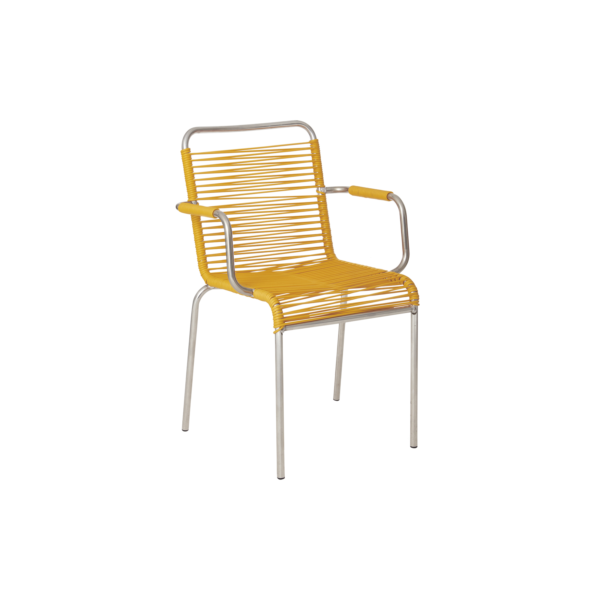 FIAM - Mya Outdoor Chair with Armrests, yellow
