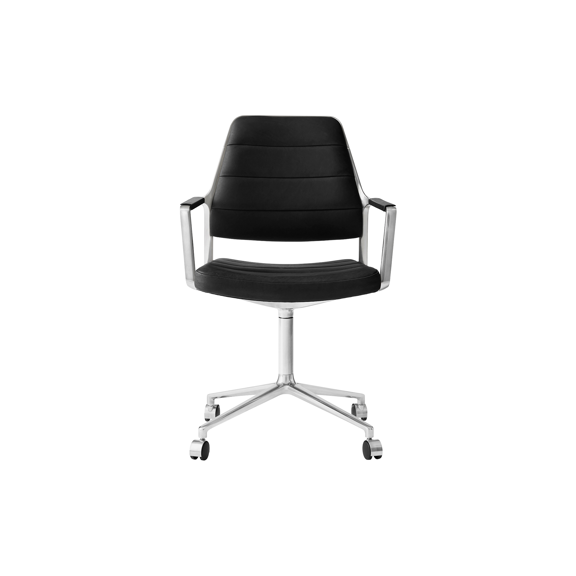 Vipp - VIPP455 | Swivel Chair | Castors | Black | Stol
