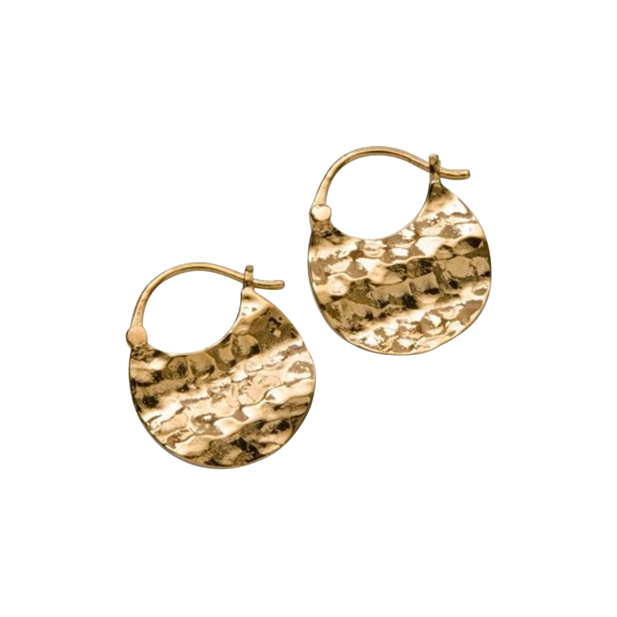 Pernille Corydon Jewellery - Halo Øreringe small, forgyldt - Small