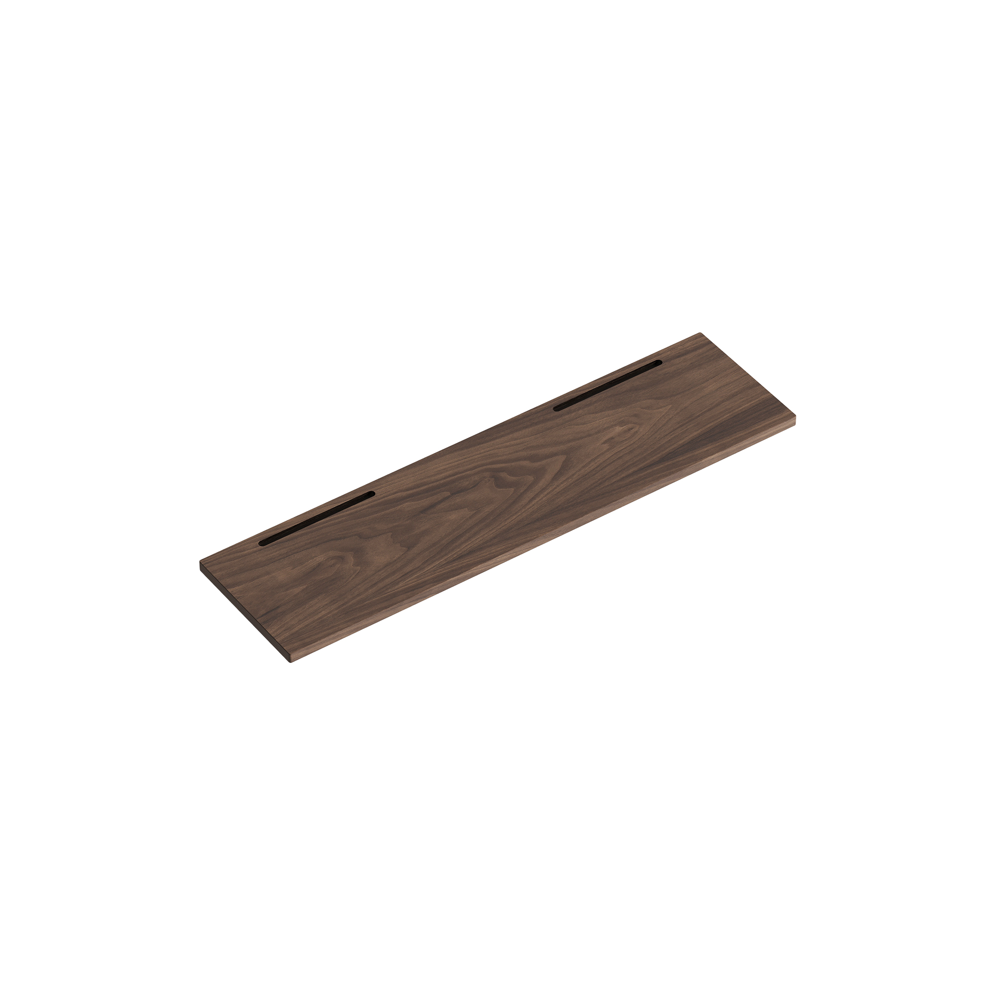 JALG - Hylde, walnut - H: 0,8 x L: 45 x D: 12 cm.