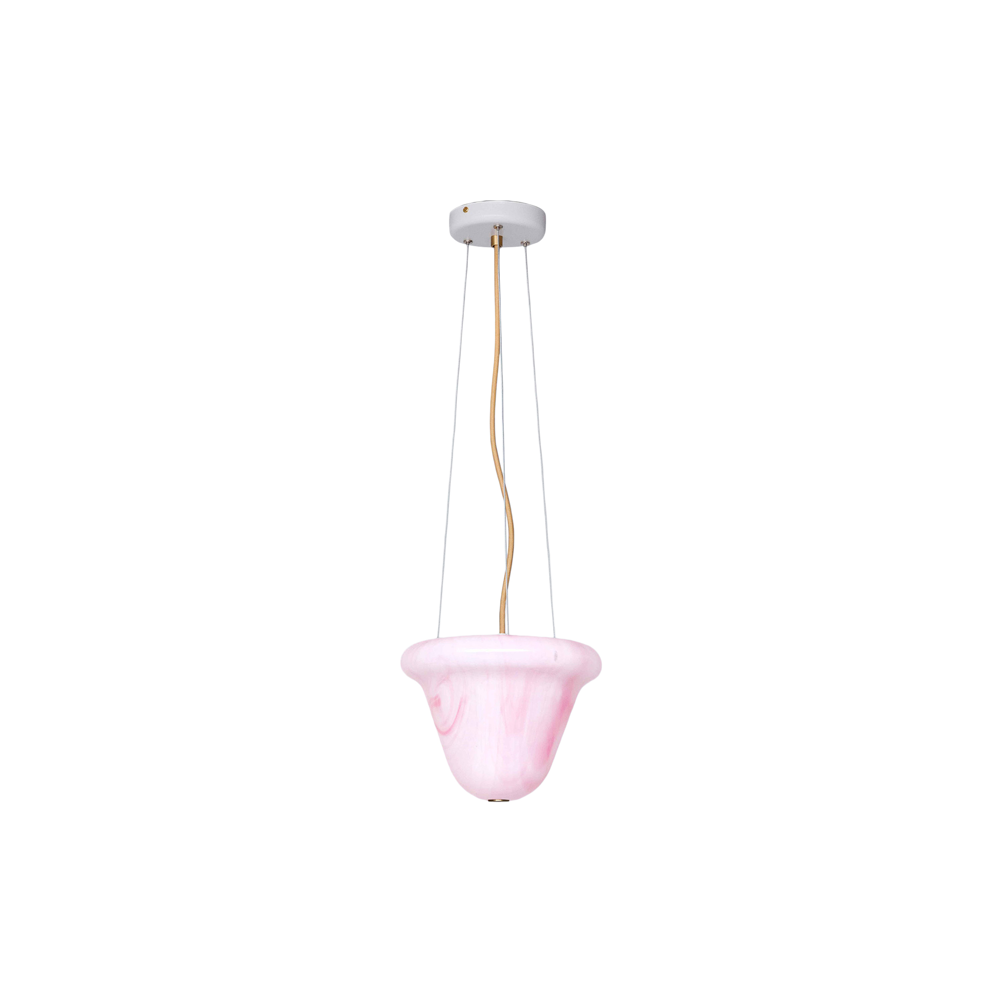 Original BTC - Neo Pendant Light, textured white/strawberry