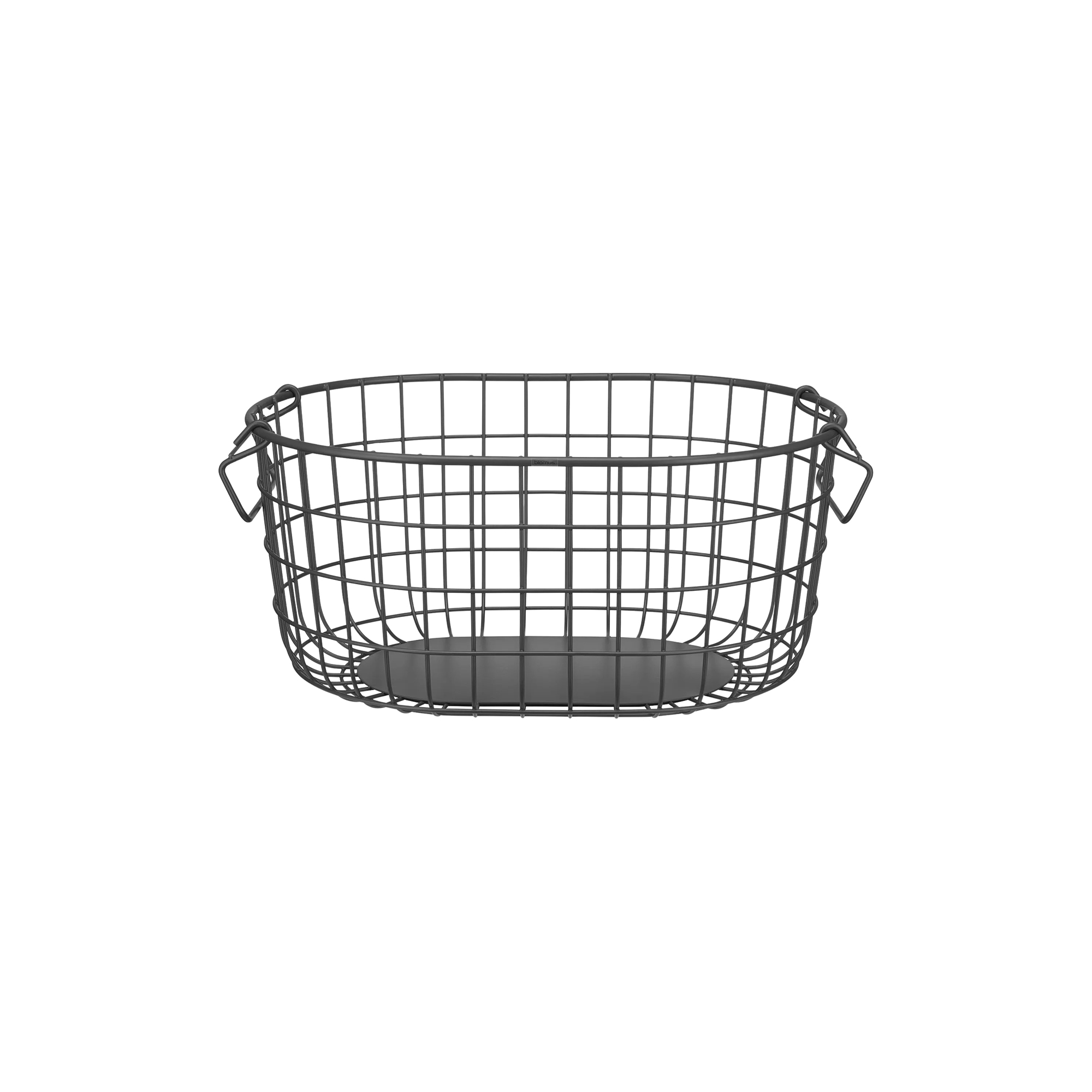 Blomus - KAGO Opbevaringskurv Rund M, anthracite - Medium