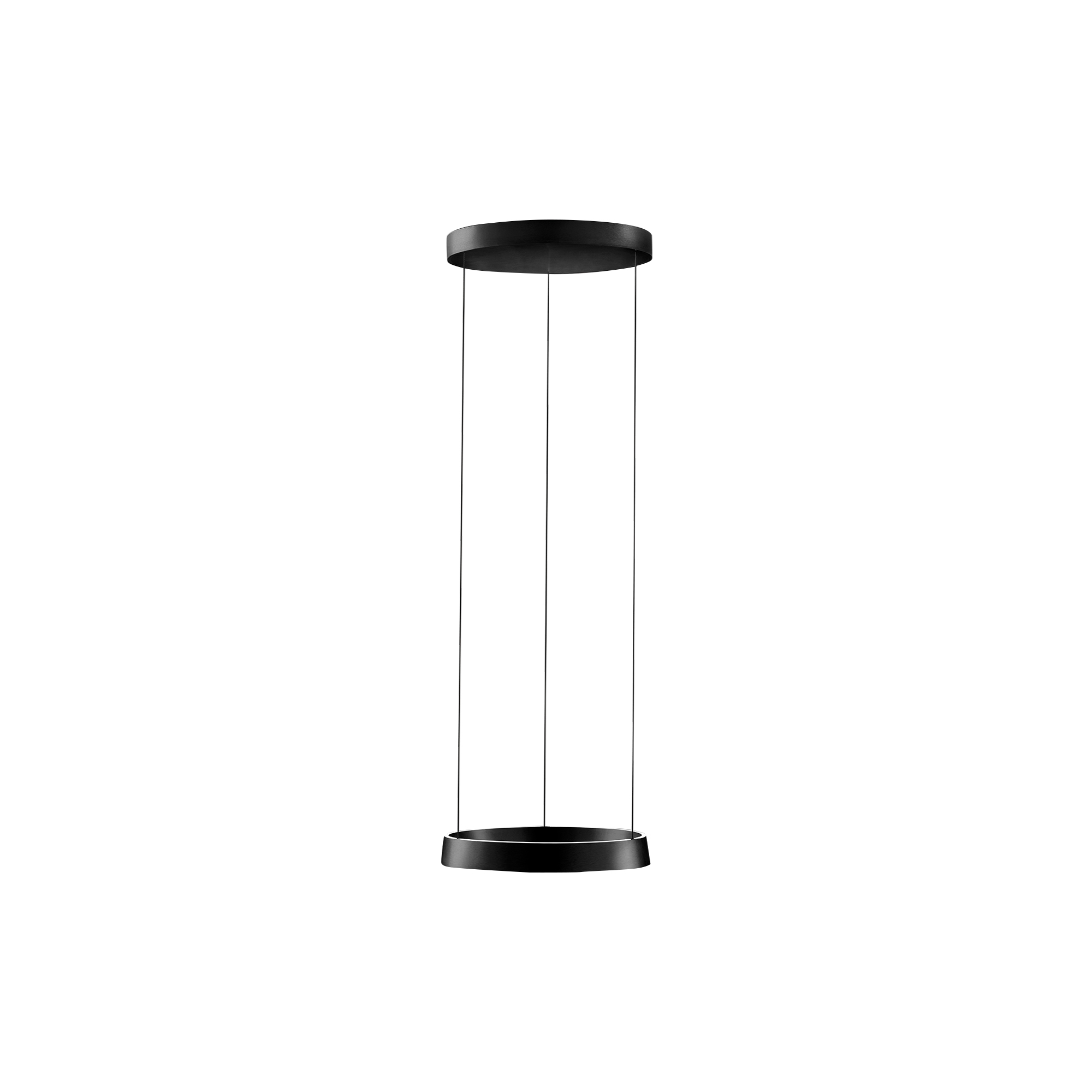 LIGHT-POINT - EDGE ROUND pendel, carbon black