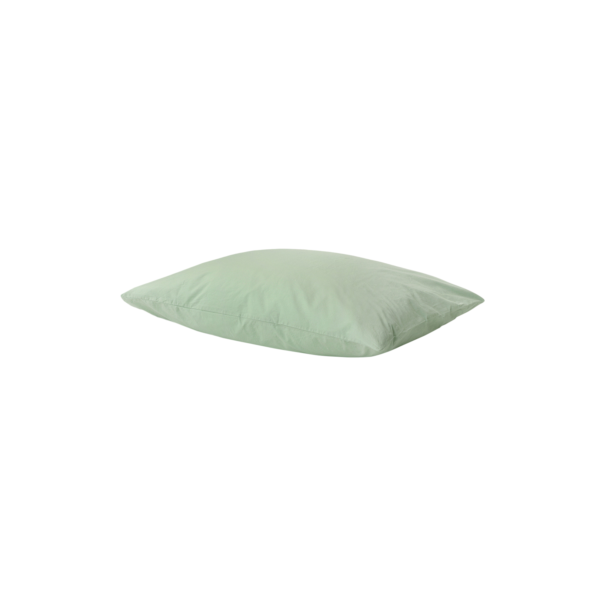 Sekan - Percale pudebetræk, grøn - 50x70 cm
