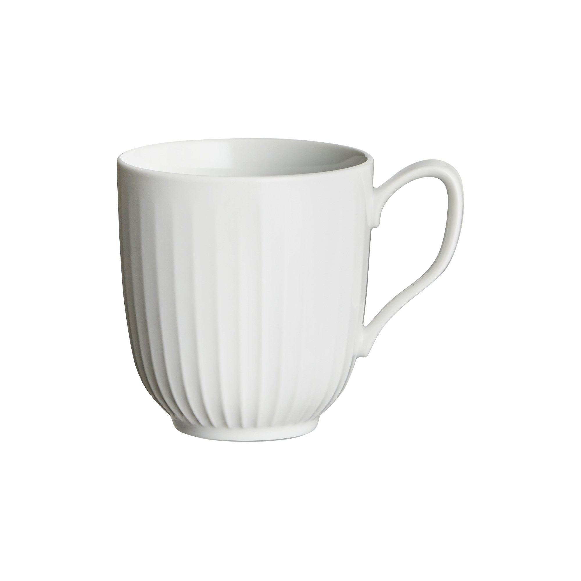 Kähler - Hammershøi krus 33 cl, hvid - 33cl