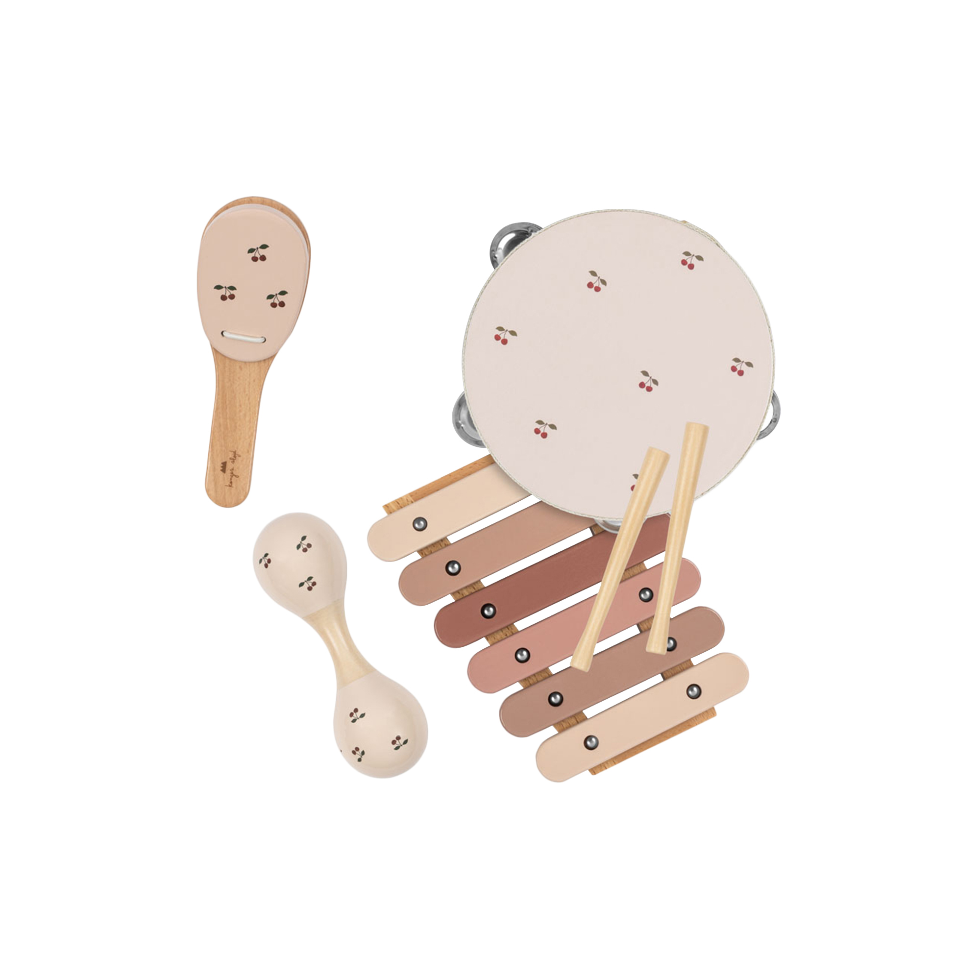 Konges Sløjd - Music Set Cherry Glossy, cherry