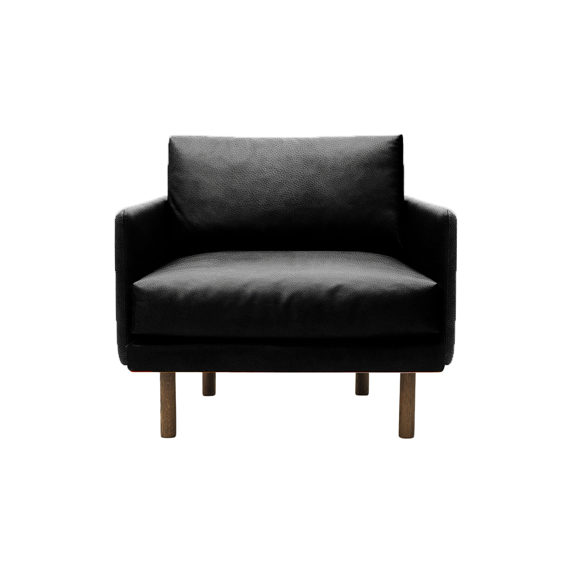 Bruunmunch Furniture - Emo lænestol, SemiAni Black/røget eg