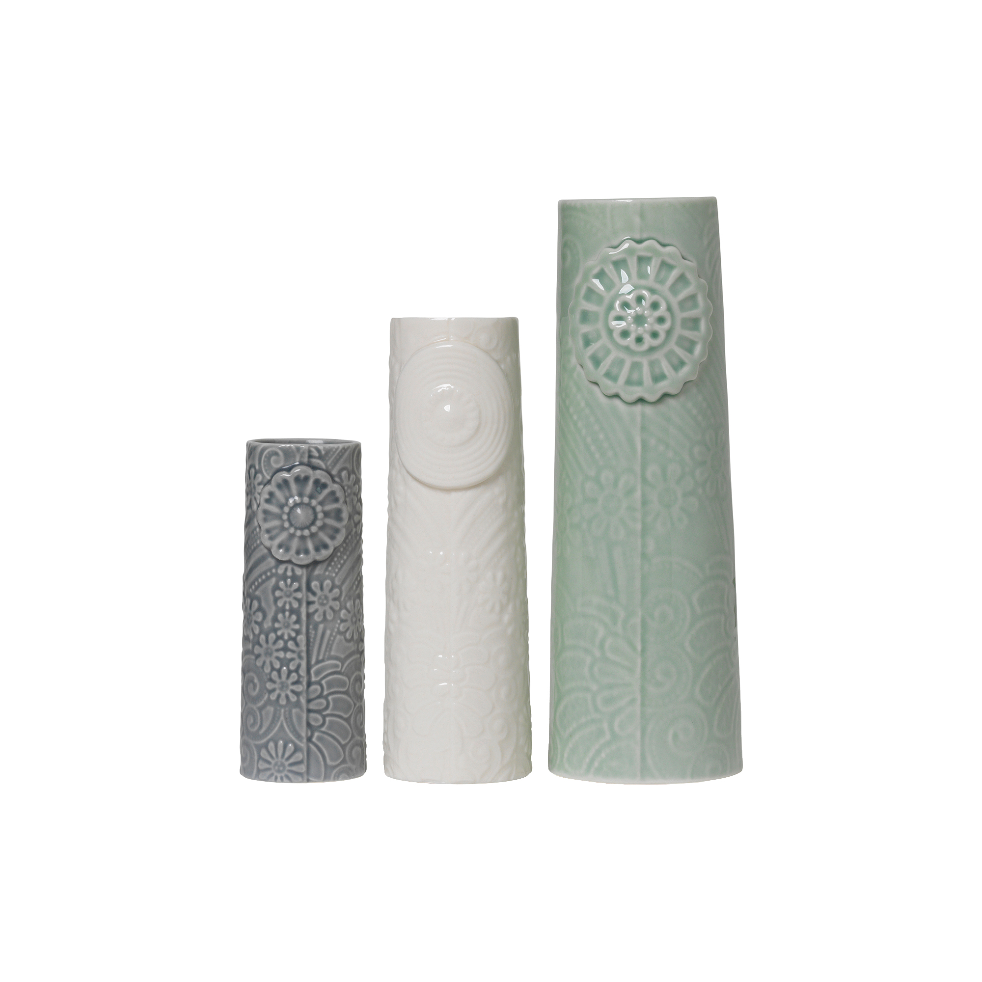 Dottir Nordic Design - Pipanella Flock vasesæt, ocean view