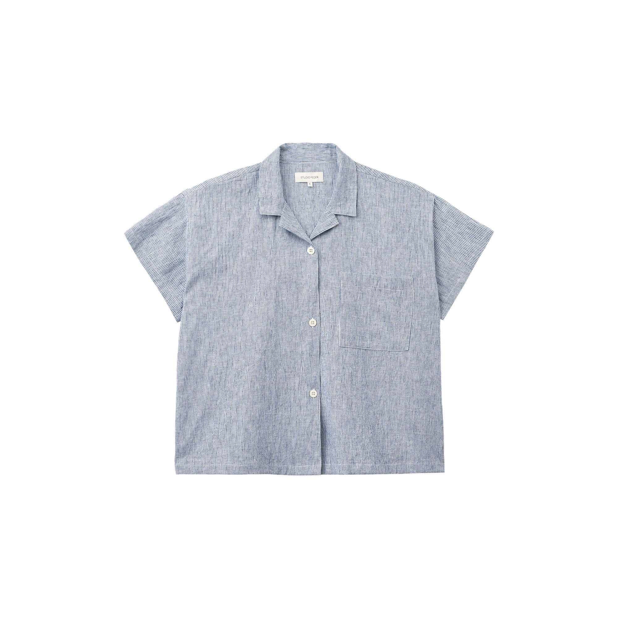 Studio Feder - Victoria skjorte, classic stripe - Str. S