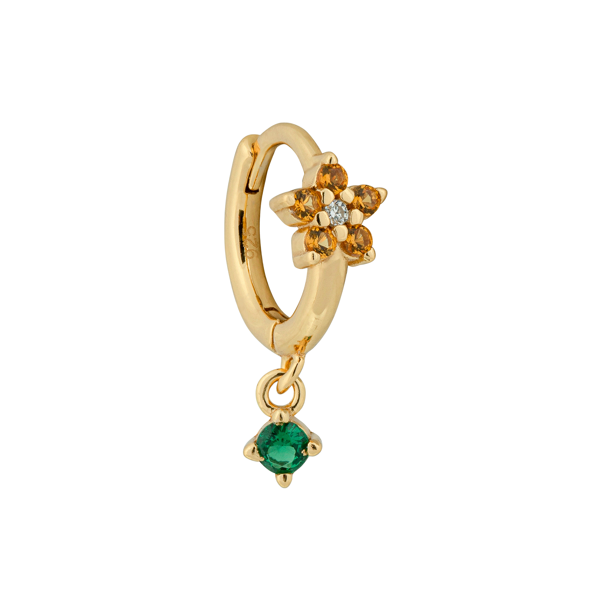 The Earring Shop - Flora Huggie