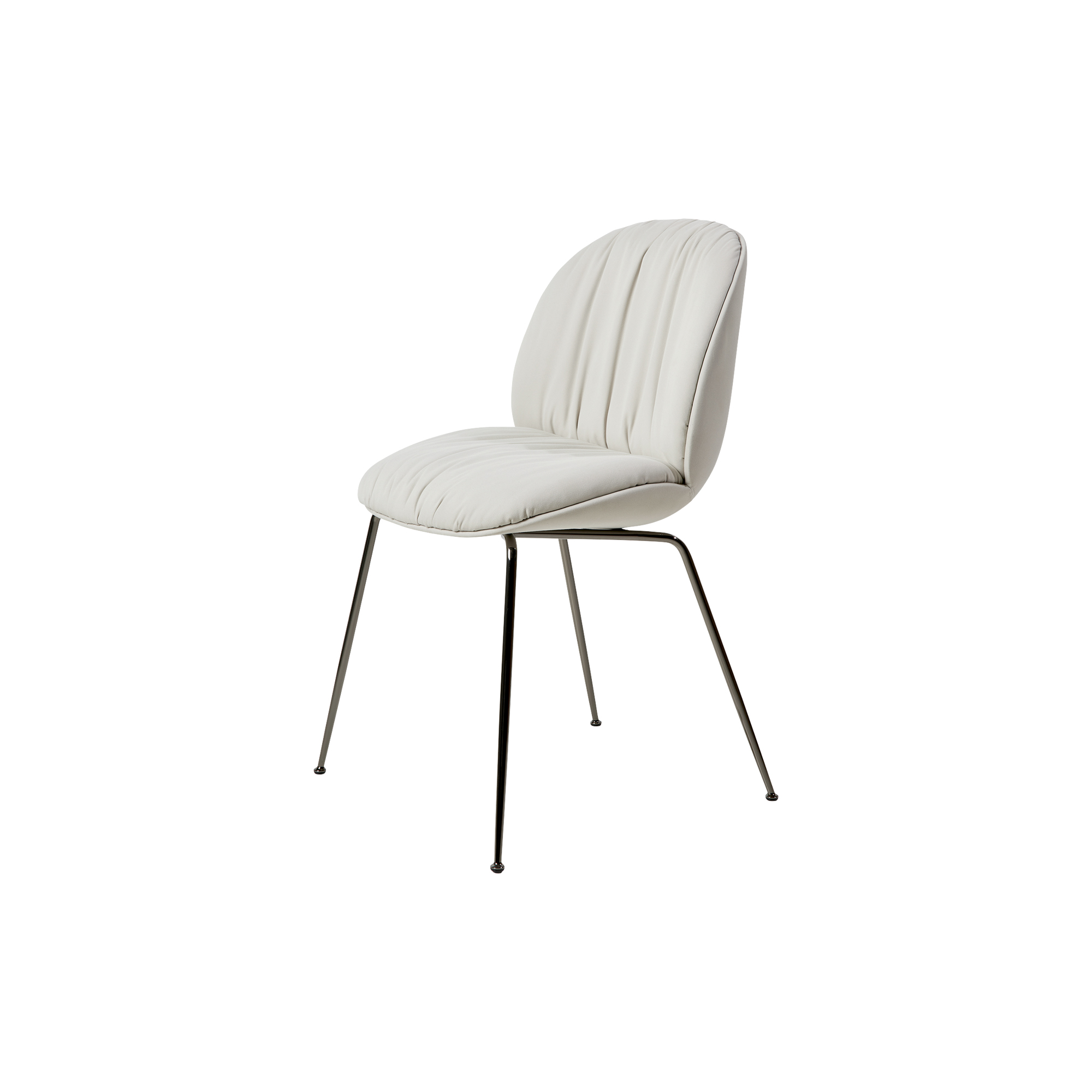GUBI - Beetle Soft Dining Chair, Fully Upholstered, reales 001