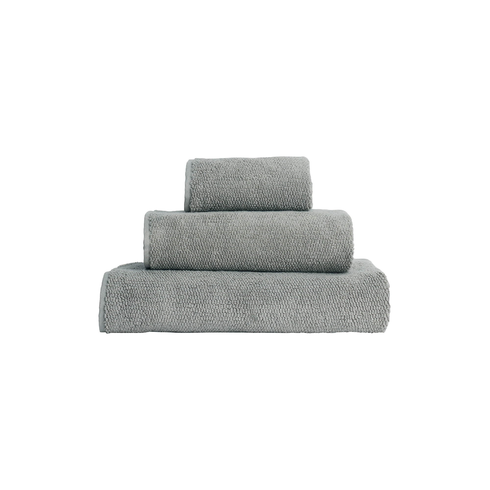 Aiayu - Cotton Towel | Steel | Håndklæde - 50x90 cm