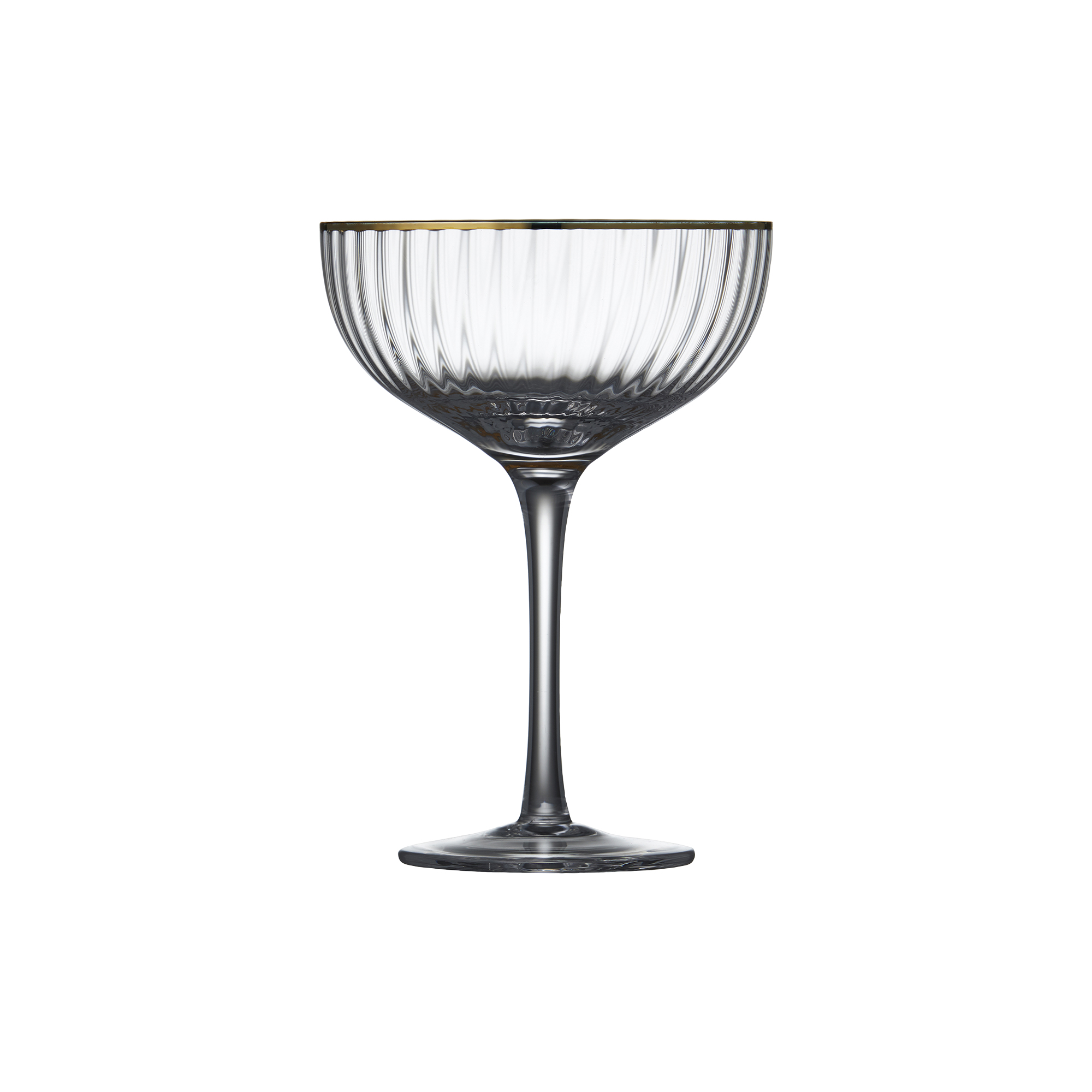 Lyngby Glas - Palermo Gold cocktailglas 4 stk.
