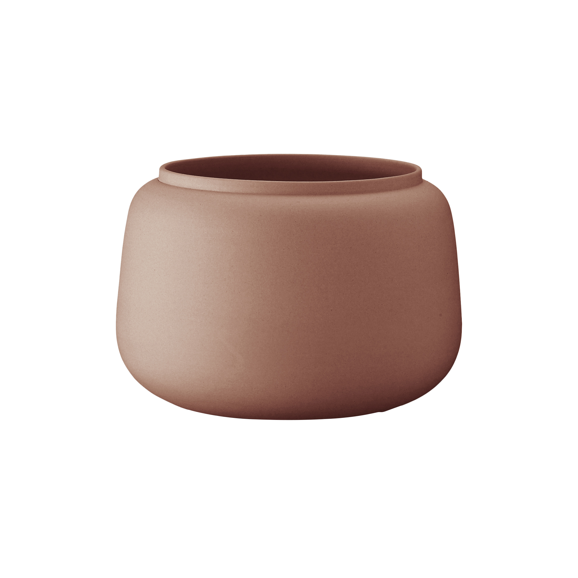 Ditte Fischer Copenhagen - Klassisk vase bred stor, terracotta - Large