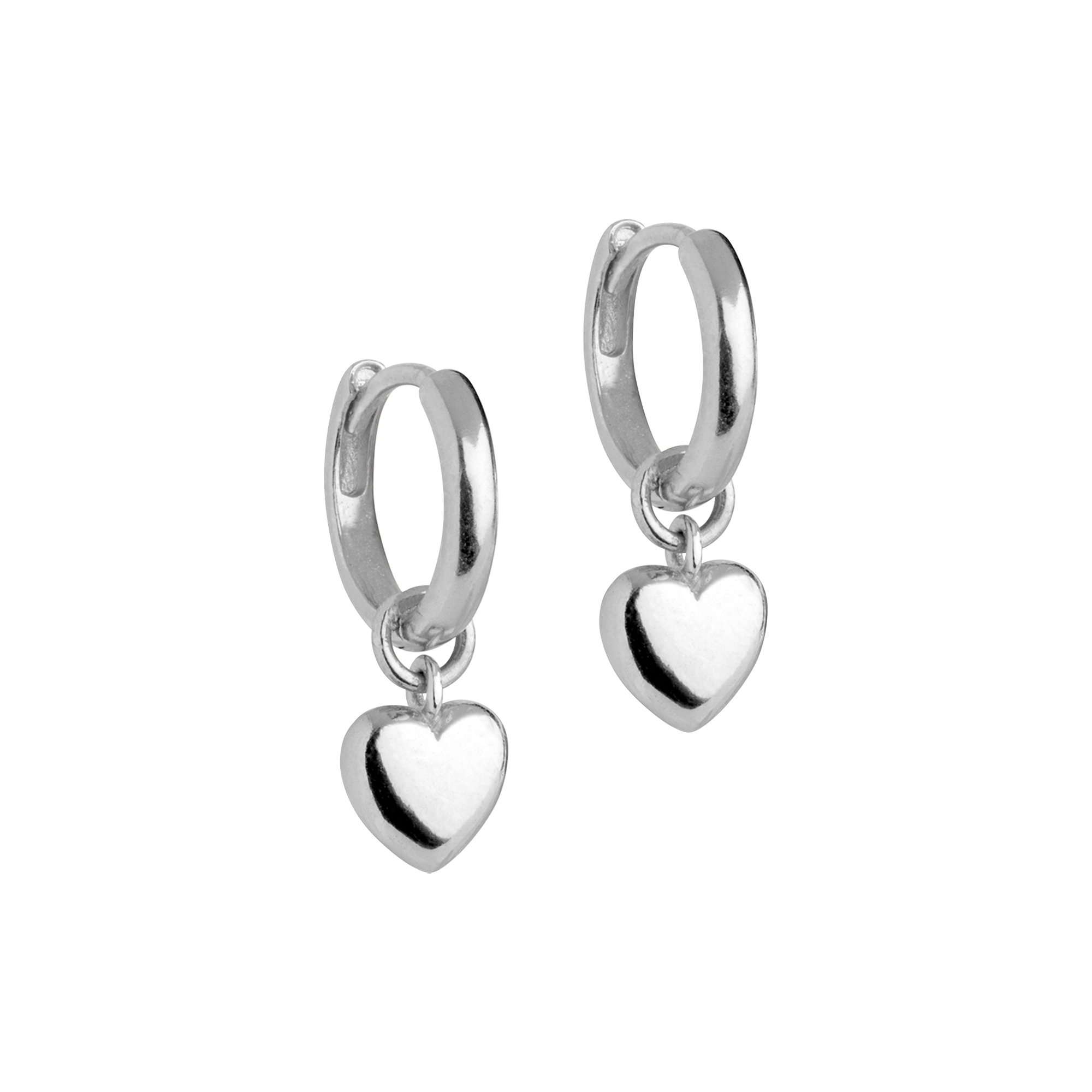 ENAMEL Copenhagen - Amore Hoops, silver