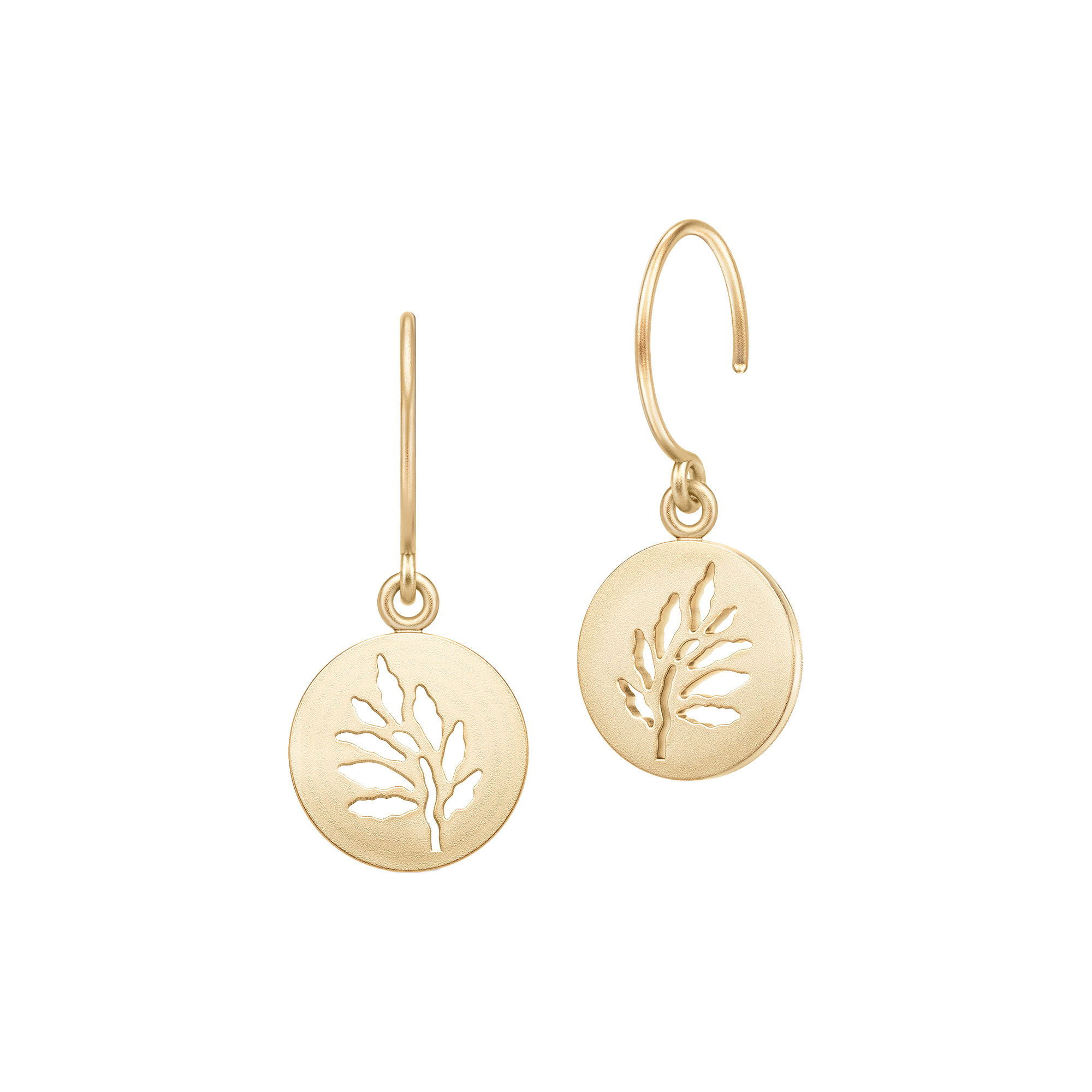 Julie Sandlau - Signature Earrings, gold, Tree of Life
