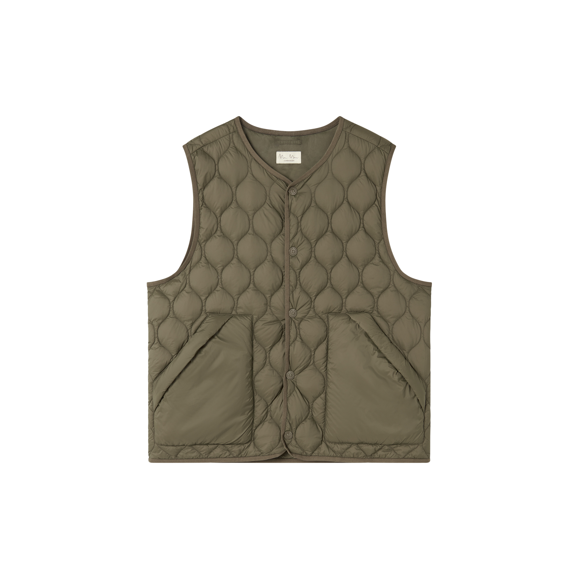 MarMar Copenhagen - Oris W Waistcoat, crocodile - Str. XL