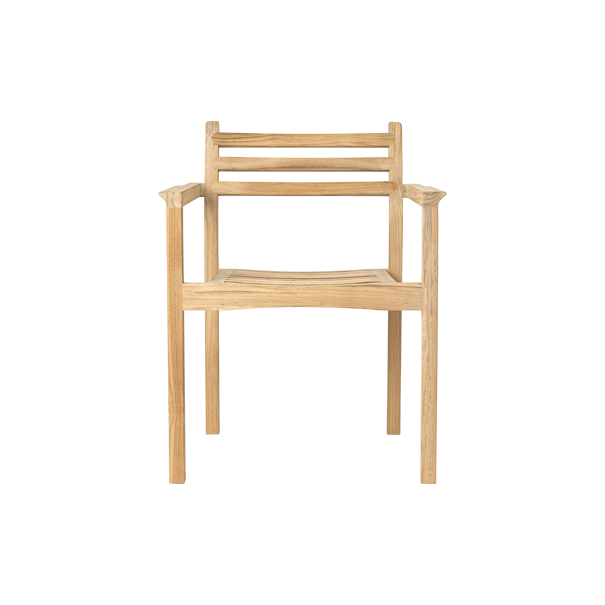 Carl Hansen & Søn - AH502 Outdoor spisbordsstol med armlæn, AH Outdoor