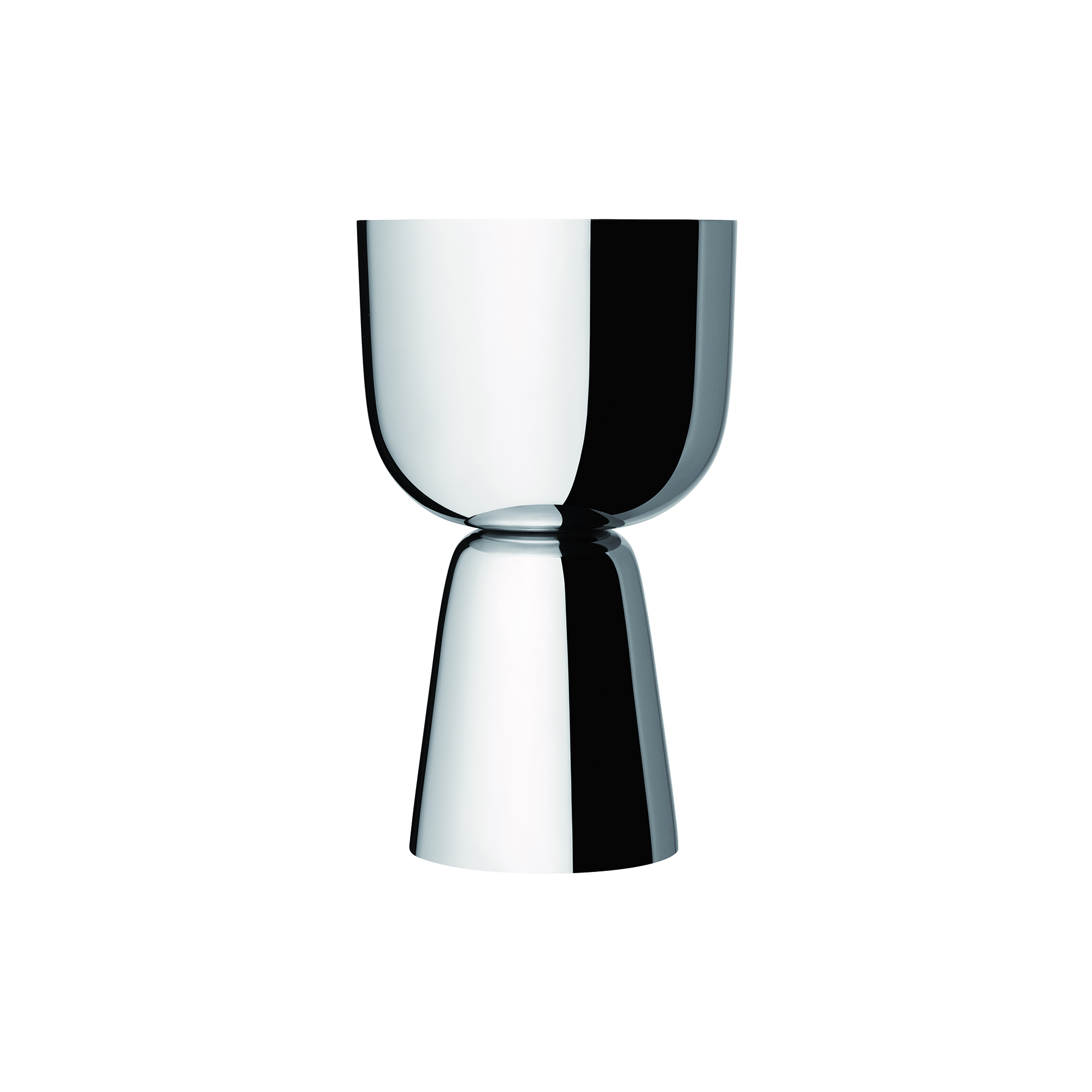 Iittala - Nappula urtepotte medium, rustfrit stål - H32 cm
