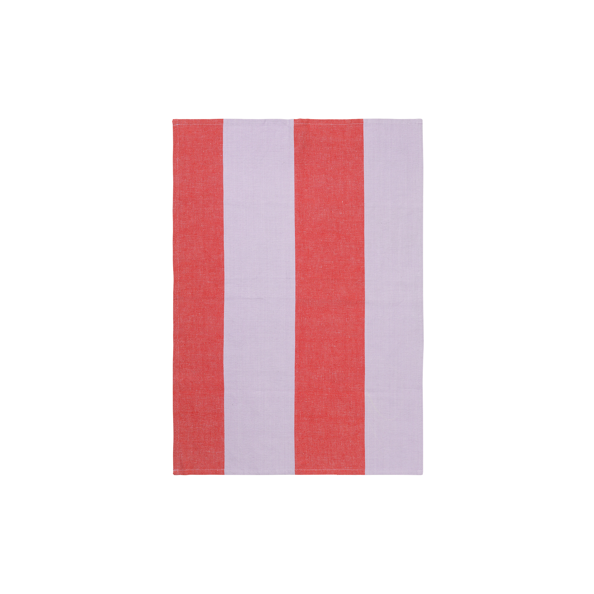 Ferm Living - Hale Tea Towel, red/lilac