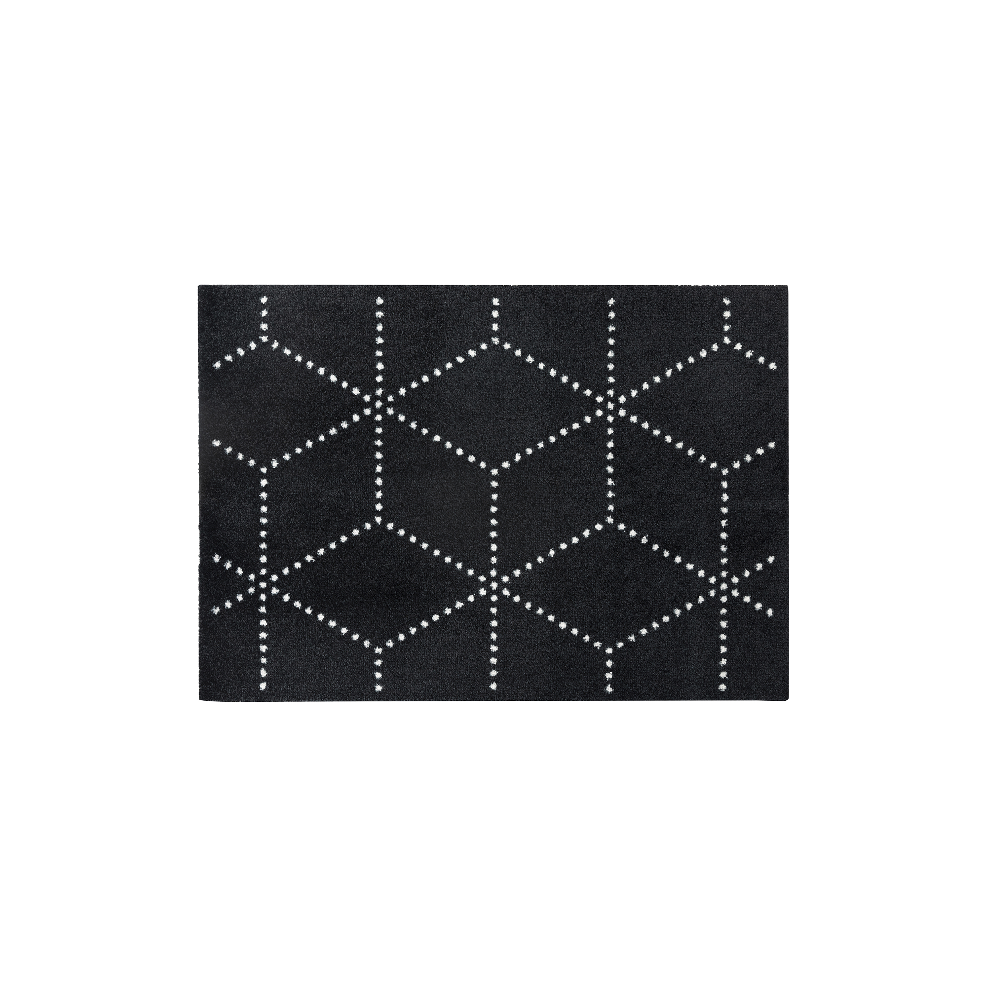 Heymat - Hagl Black dørmåtte - 60x85 cm