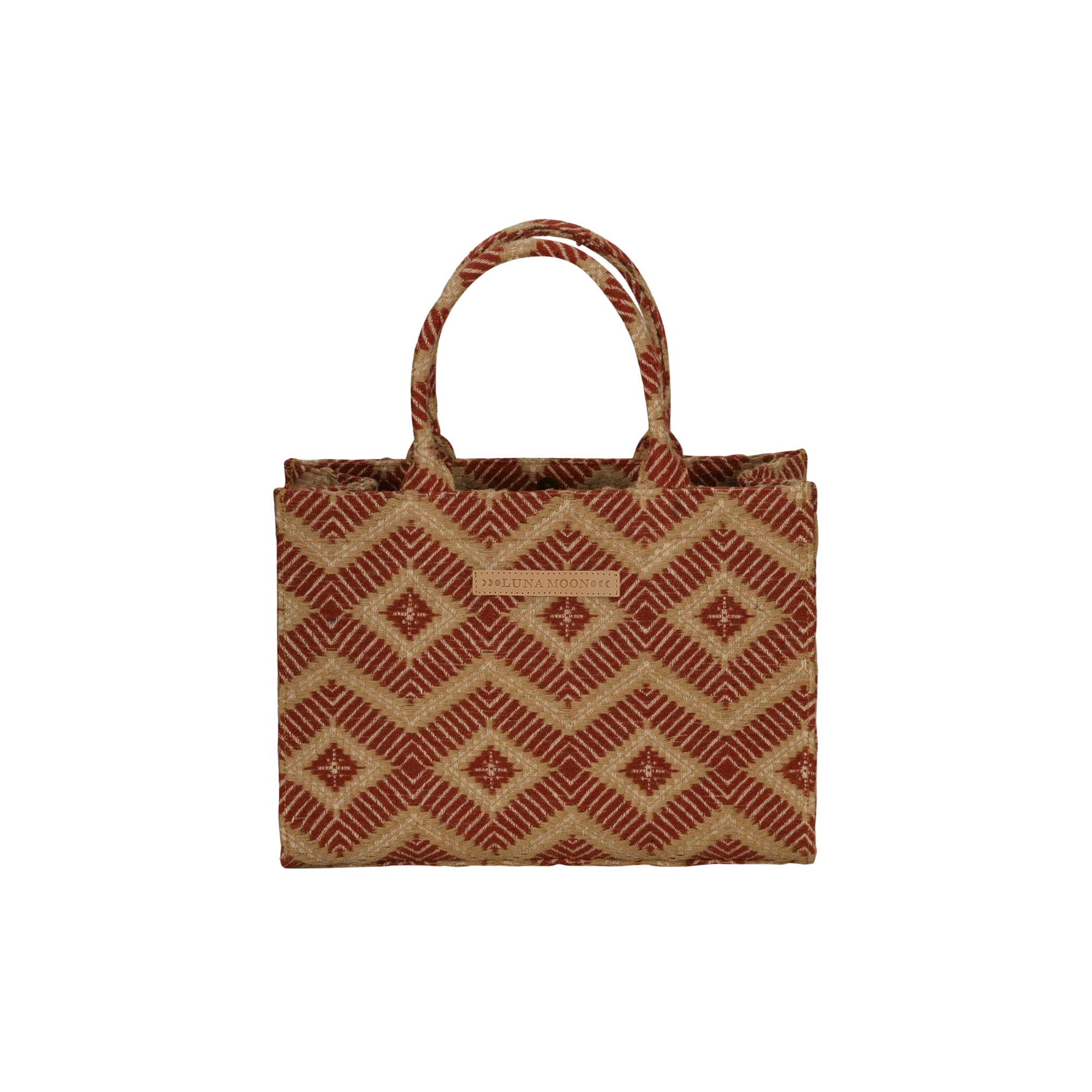 Luna Moon - La Rambla Big Tote, terracotta - Big