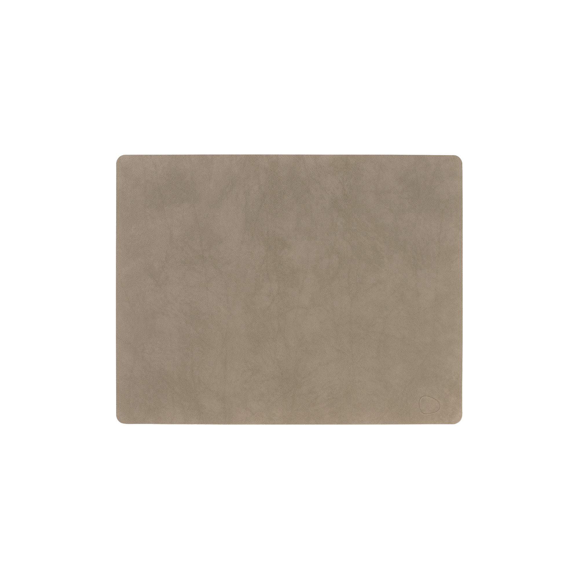 LIND DNA - Nupo dækkeserviet Square L, nomad grey