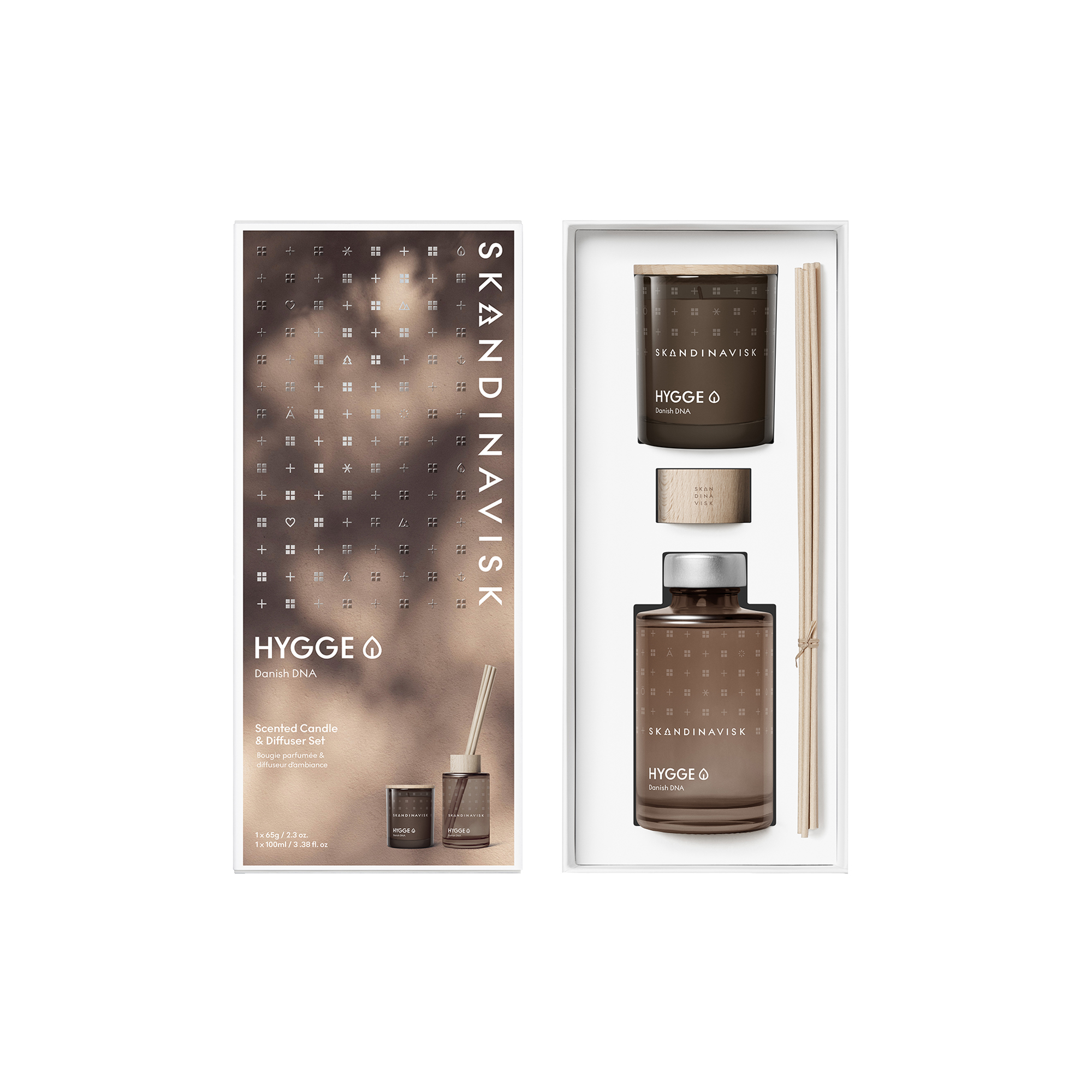 Skandinavisk - HYGGE Scented Candle & Diffuser Giftset