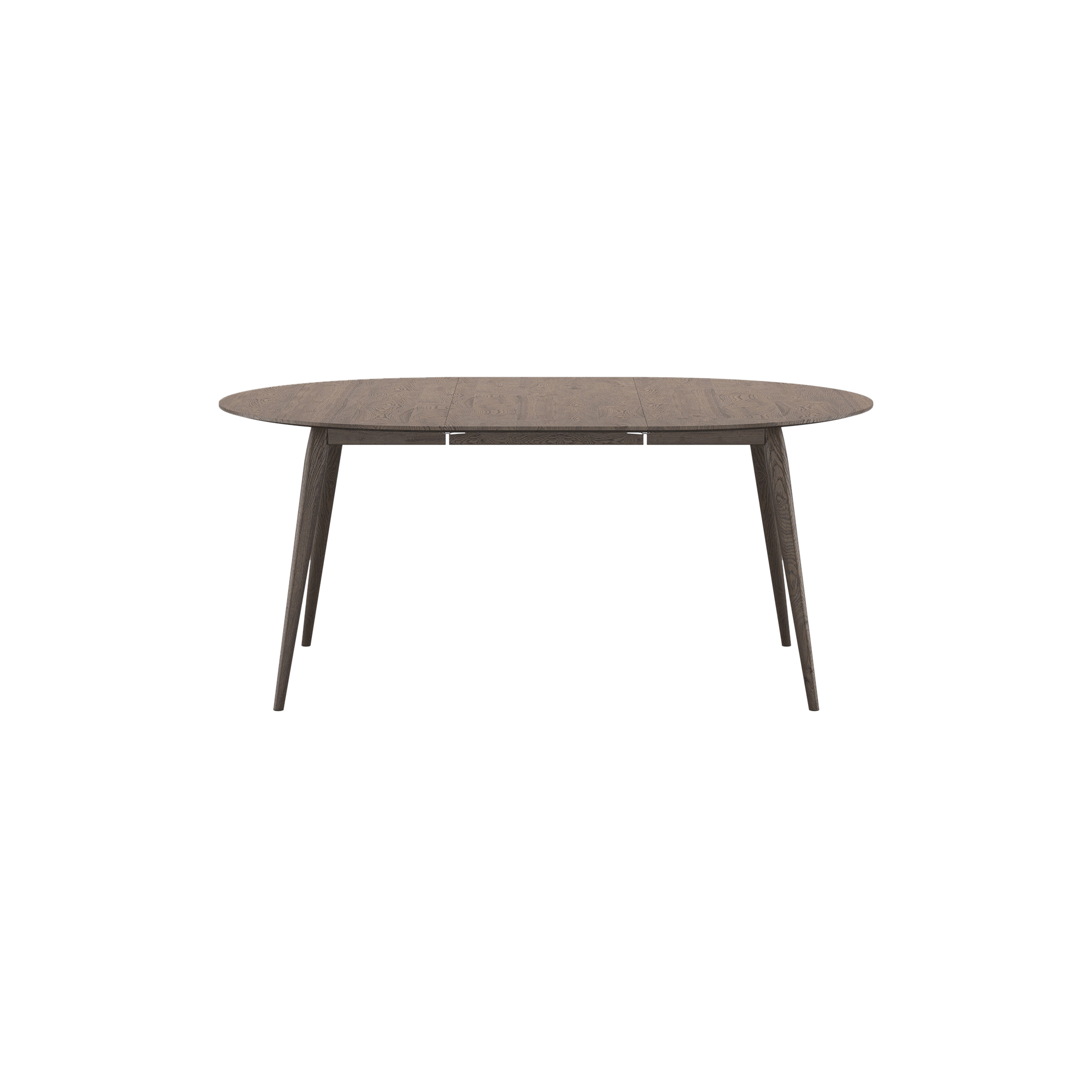 Bruunmunch Furniture - PLAYdinner Round Ø120 spisebord med udtræk inkl. 1 tillægsplade, røget eg