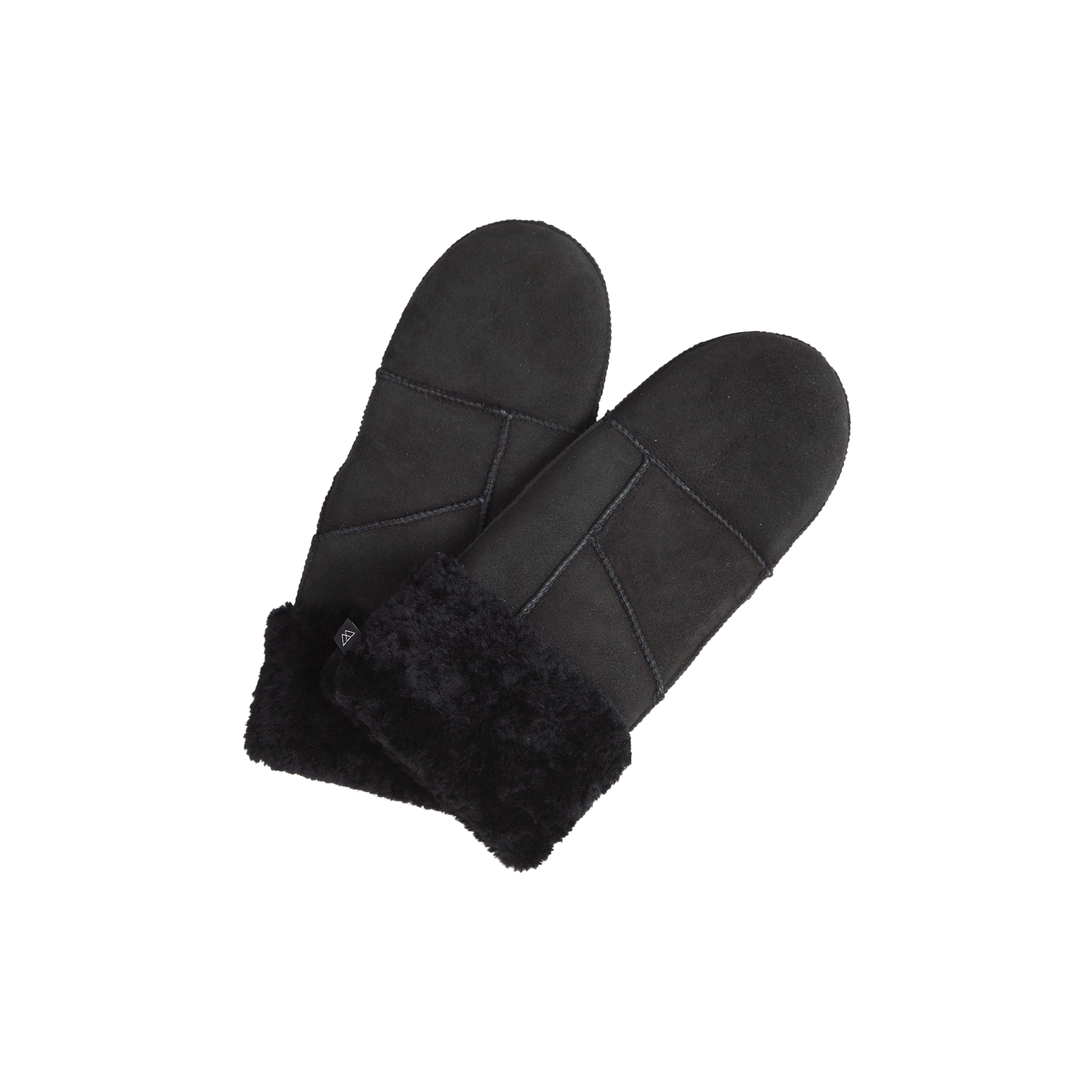 Markberg - BellaMBG Sheepskin Mitten, black - M-L