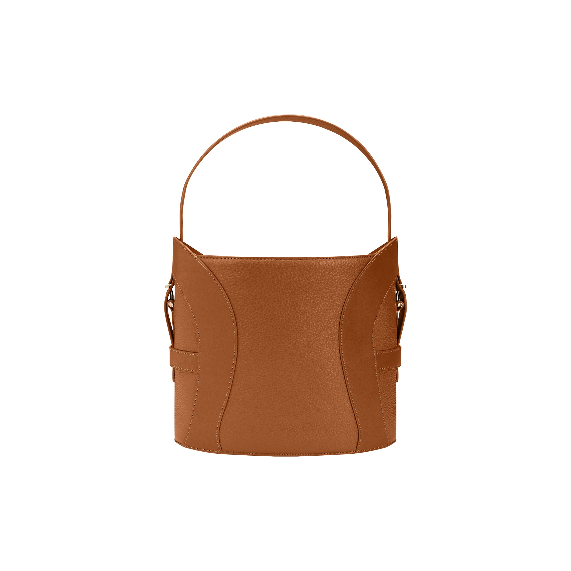 Aigner - Deborah Hobo Bag | Medium | Cognac Brown | Skuldertaske - Medium