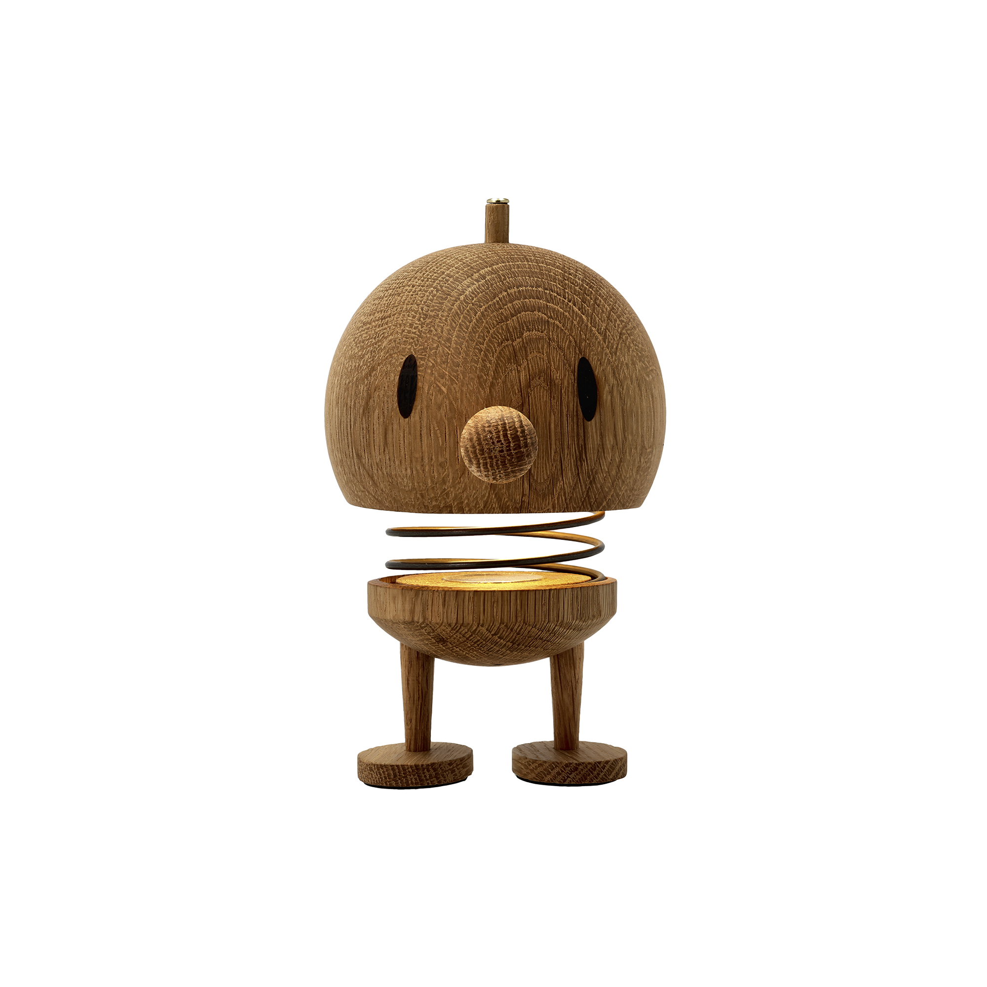 Hoptimist - LED lampe L, oak, Lighting
