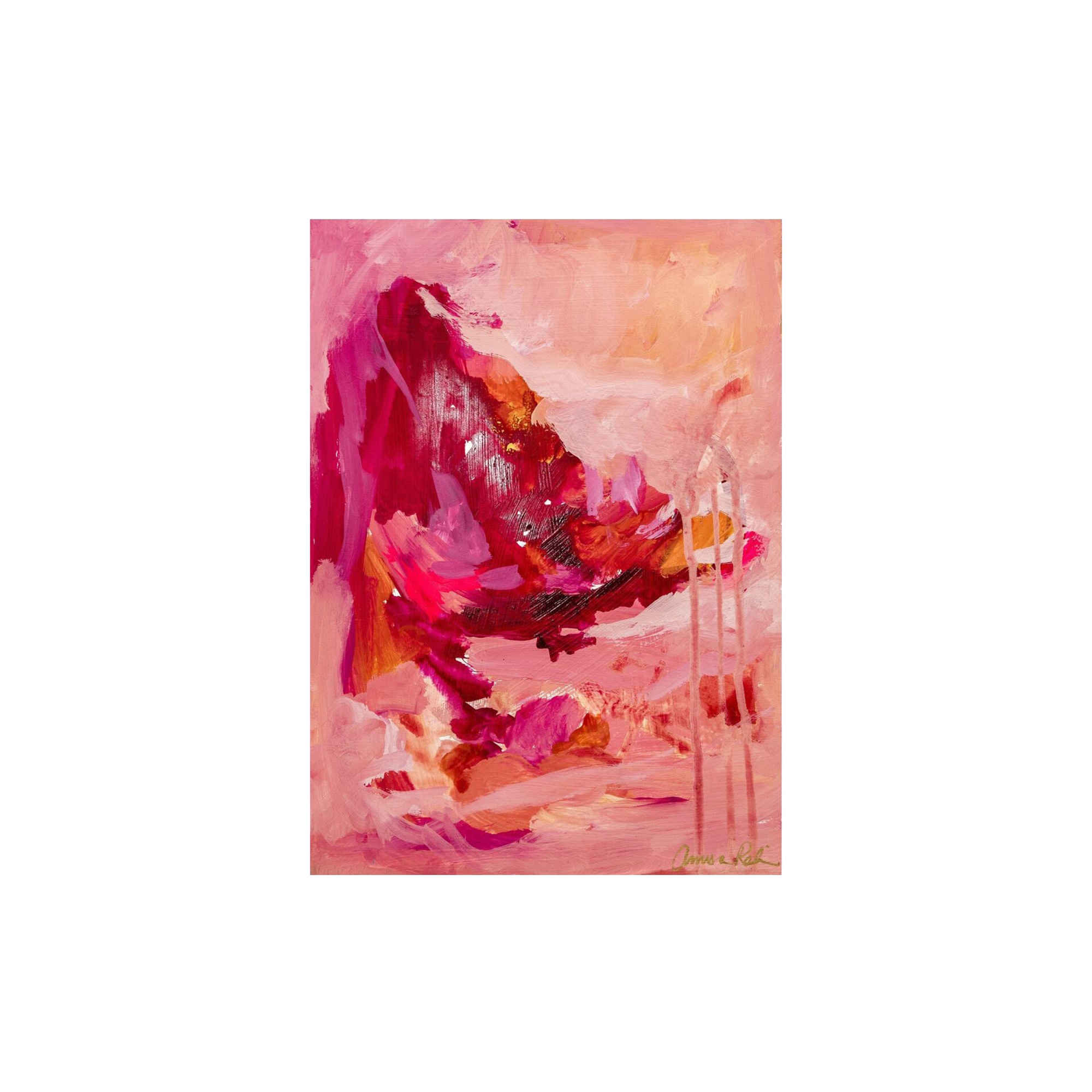 Poster & Frame - Cinnamon Kisses in the Sunset - A4