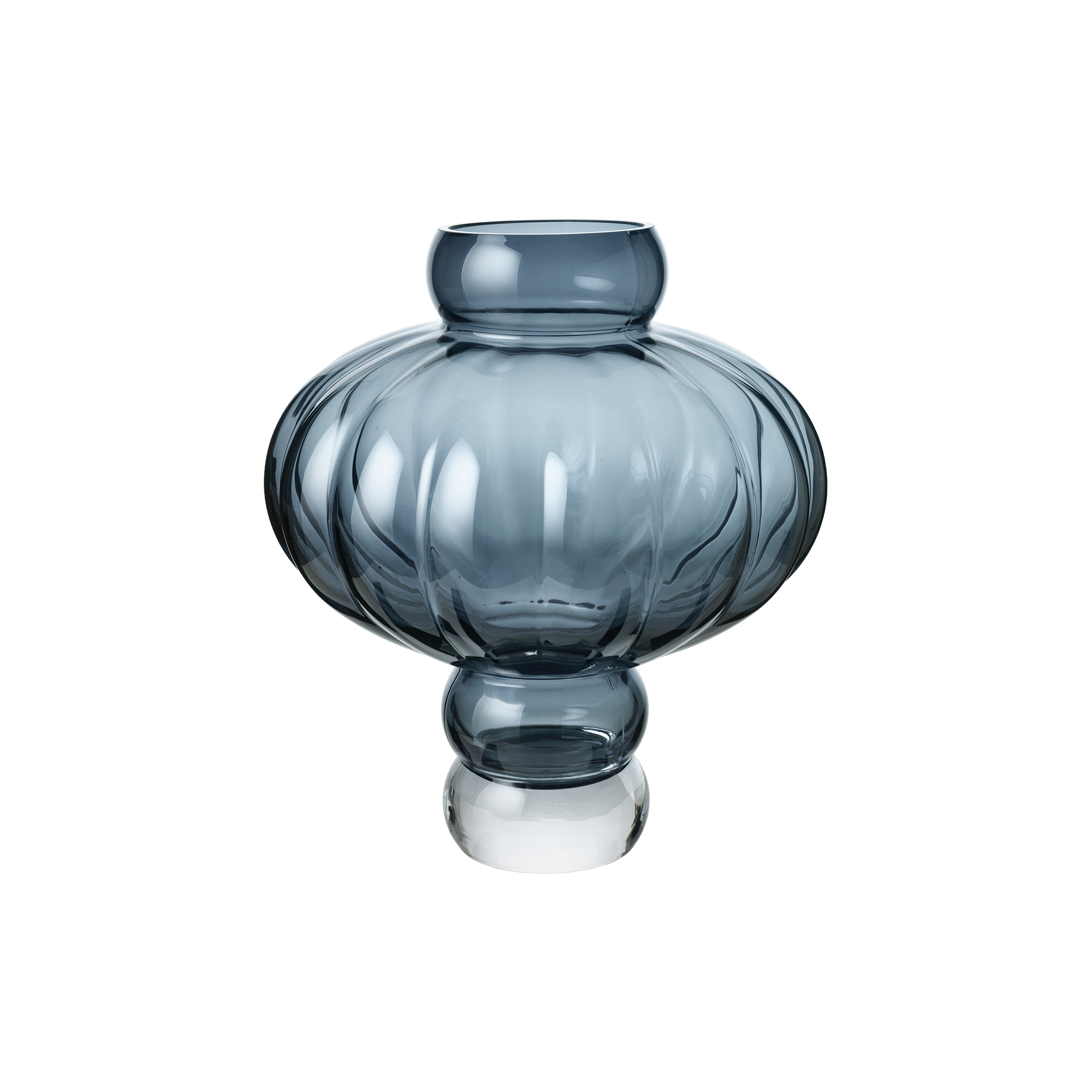 Louise Roe - Balloon vase 03, blue