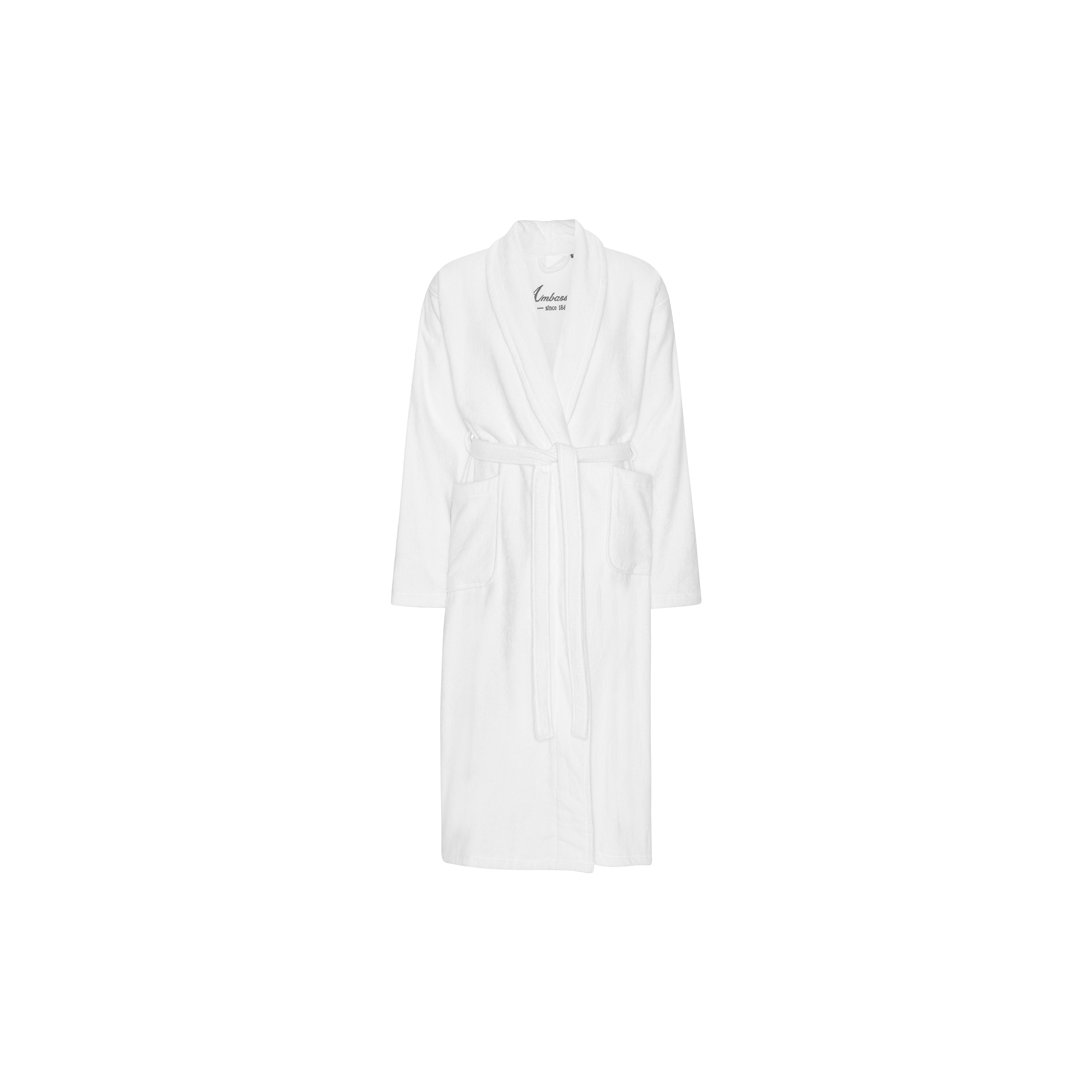 Ambassador 1867 - Kattegat Bathrobes, white solid - Str. L