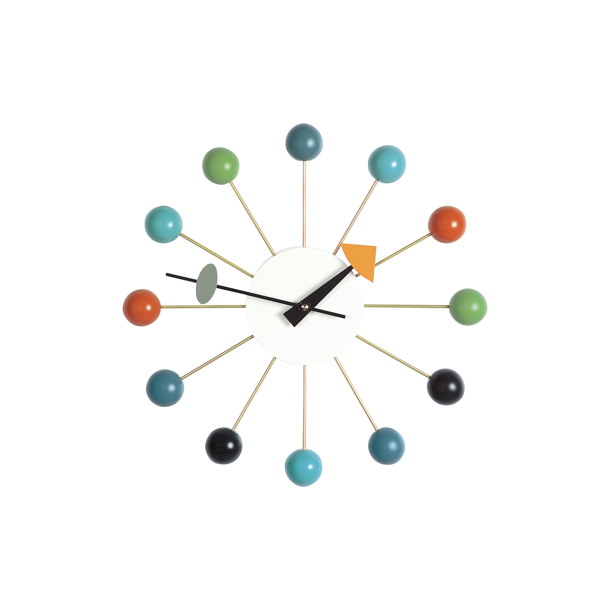 Vitra - Ball vægur, multi colour - Ø 13 cm.