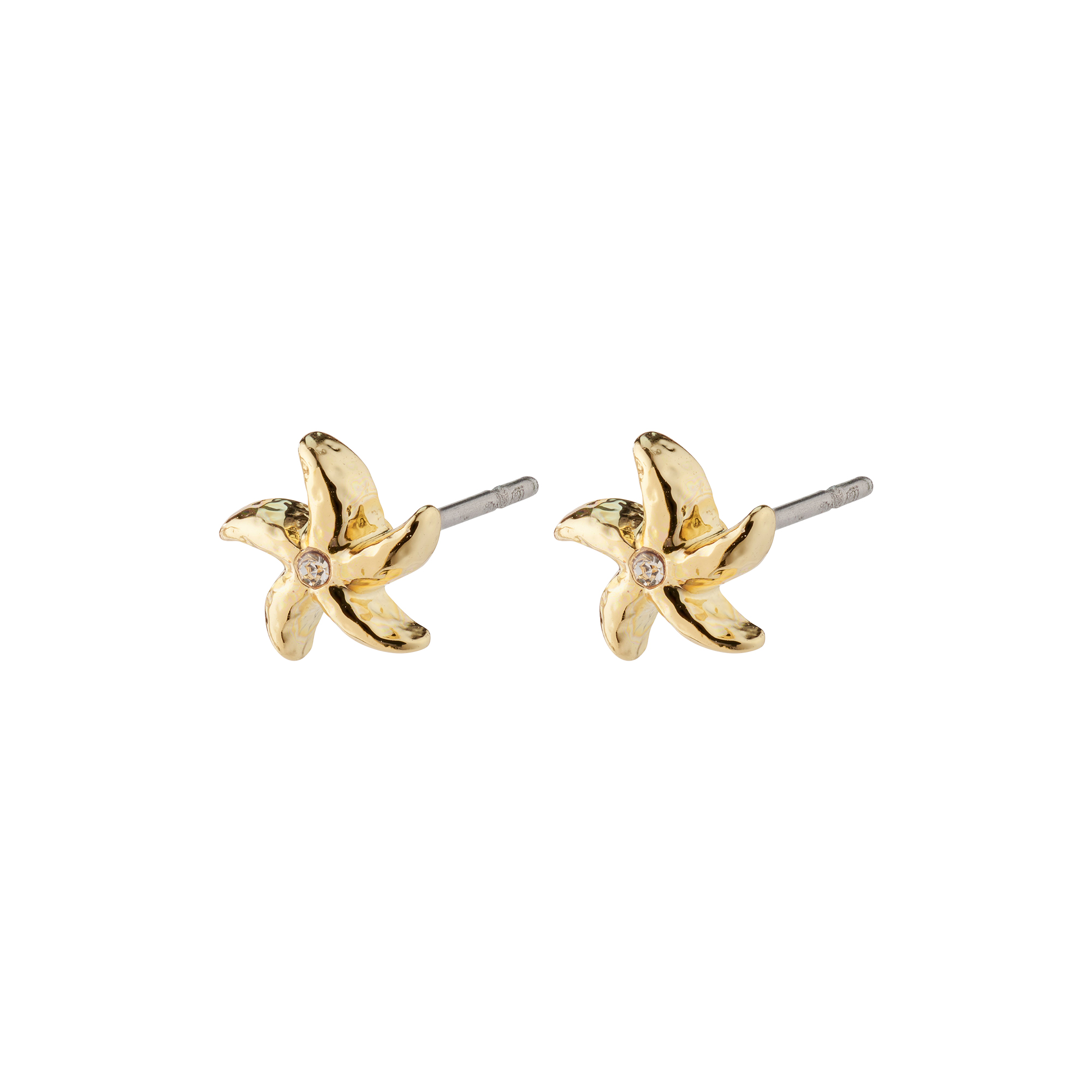 Pilgrim - OAKLEY Starfish Øreringe, gold plated