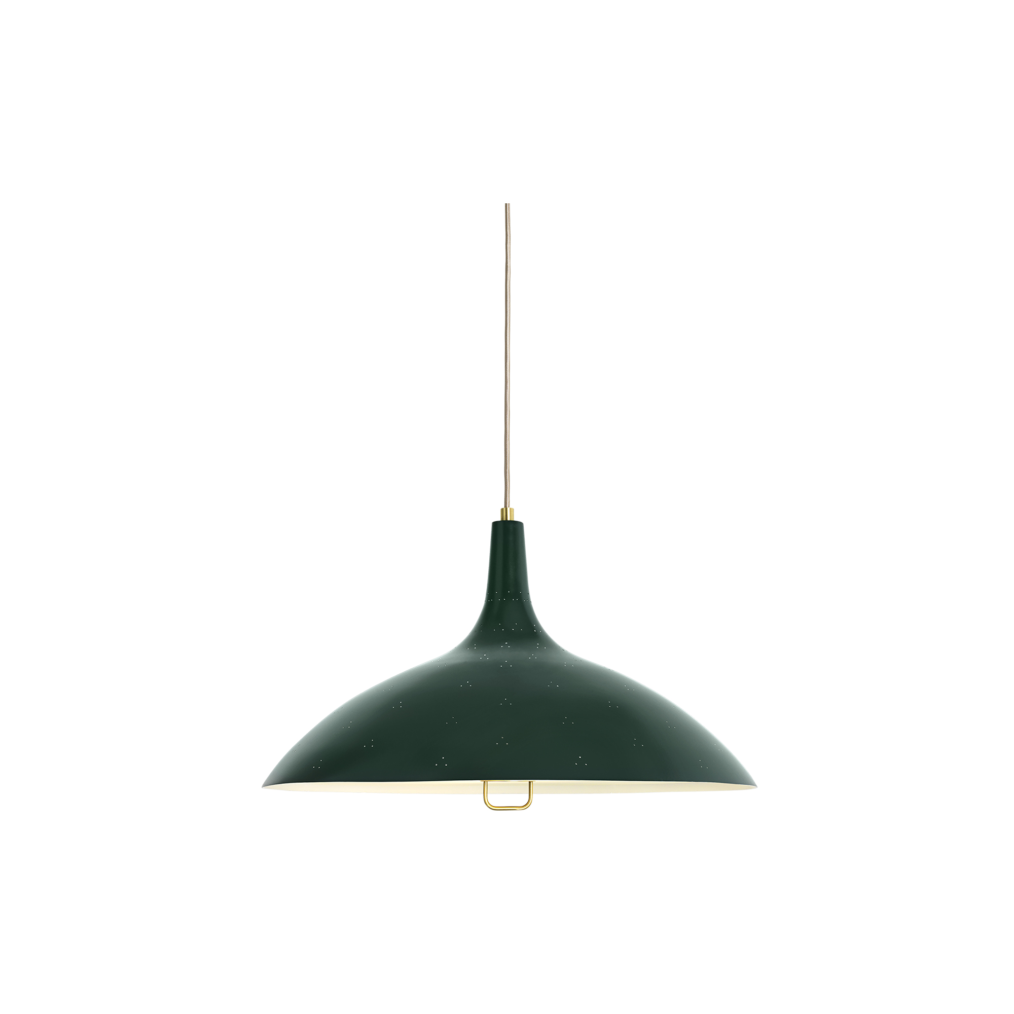 GUBI - 1965 Pendant, bistro green - H: 26 x Ø 46 cm.